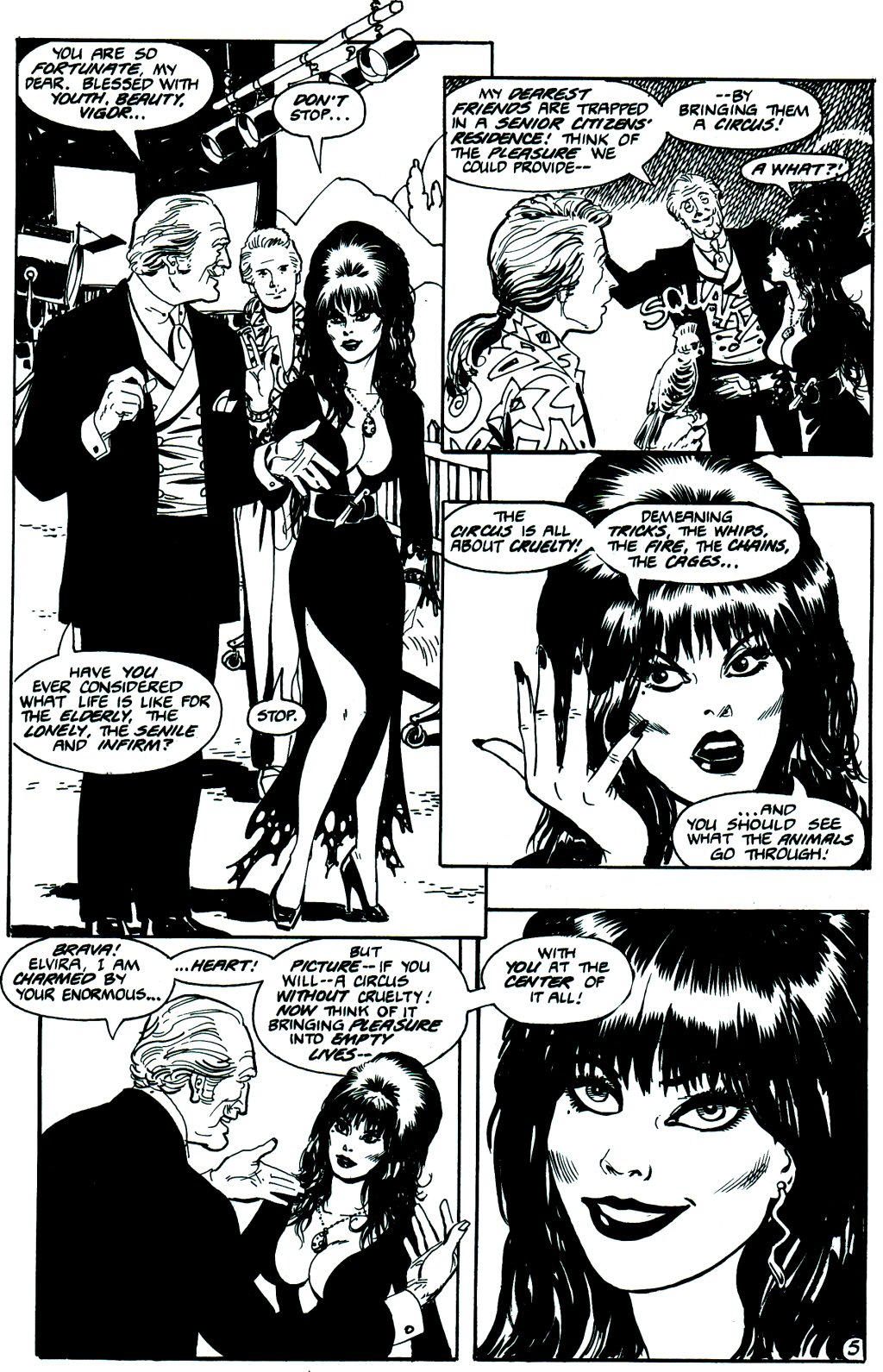 Read online Elvira, Mistress of the Dark comic -  Issue #2 - 27