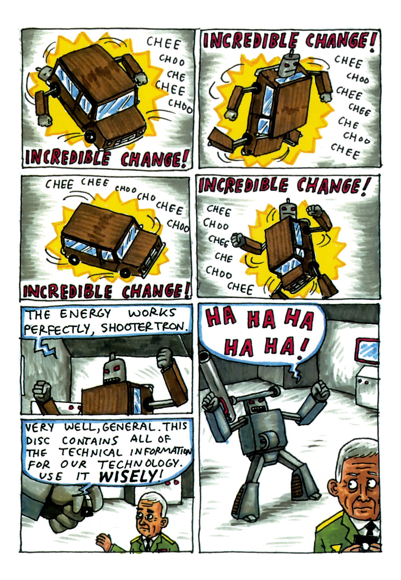 Read online Incredible Change-Bots comic -  Issue # TPB 1 - 63