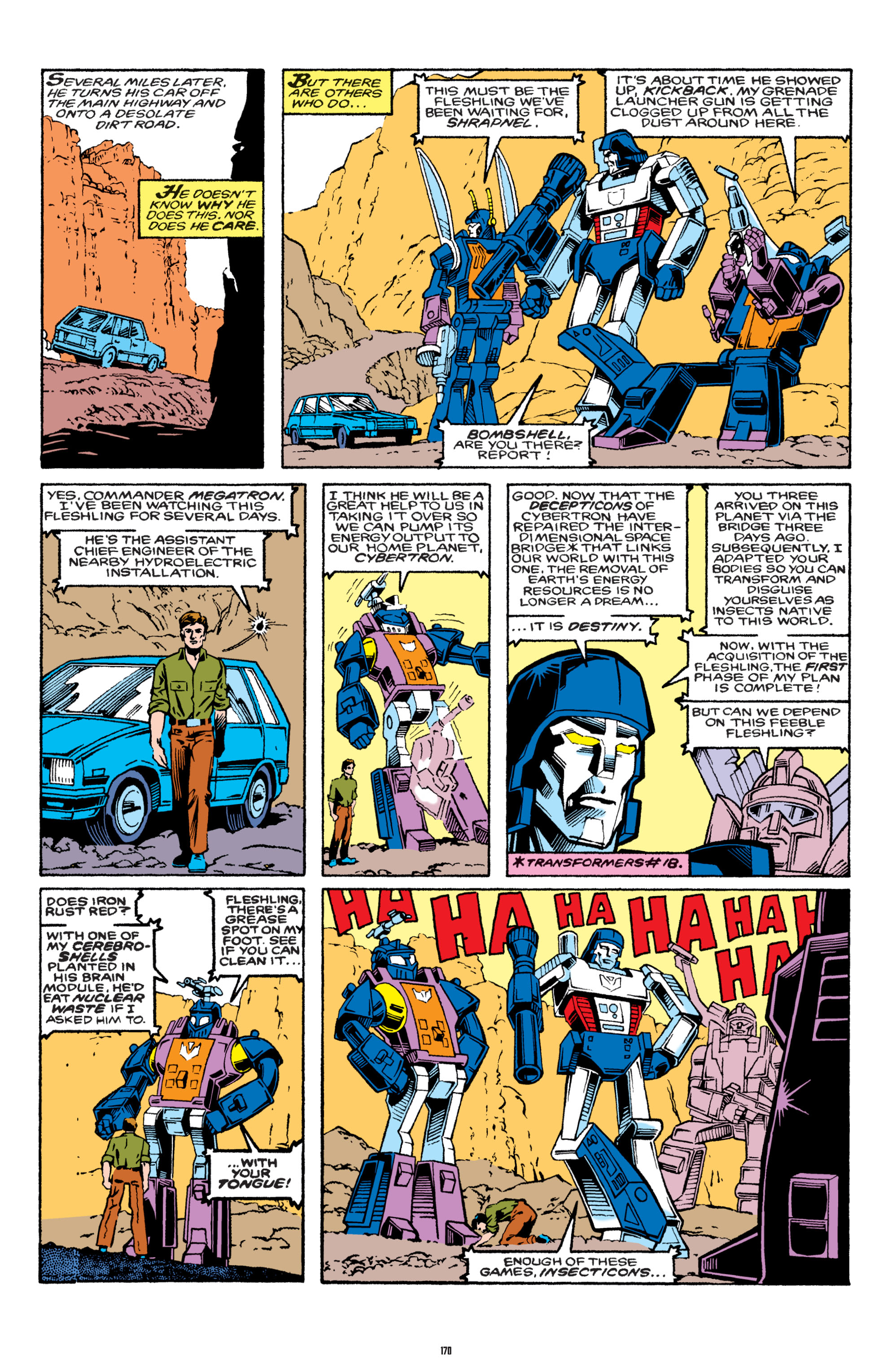 Read online The Transformers Classics comic -  Issue # TPB 2 - 171