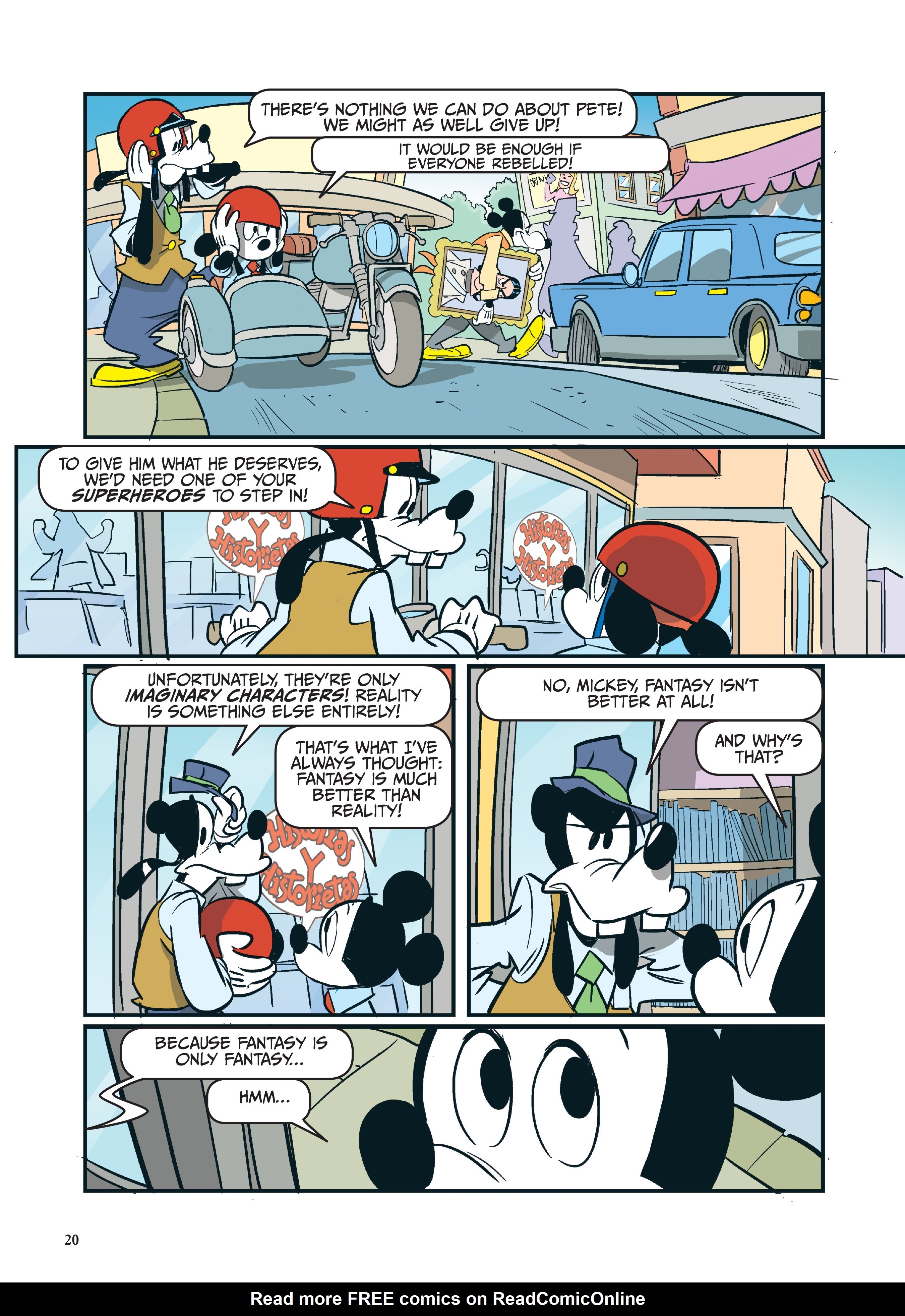 Read online Disney Don Quixote, Starring Goofy and Mickey Mouse comic -  Issue # TPB - 21