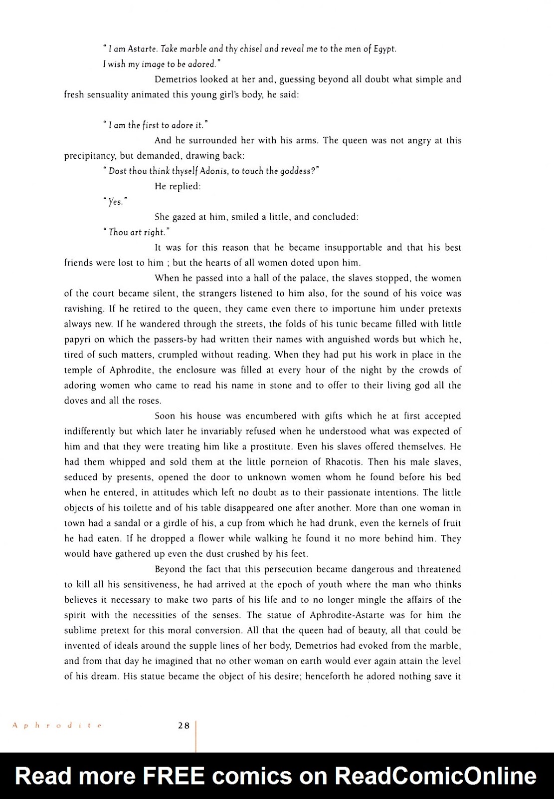 Read online Aphrodite comic -  Issue # TPB - 30