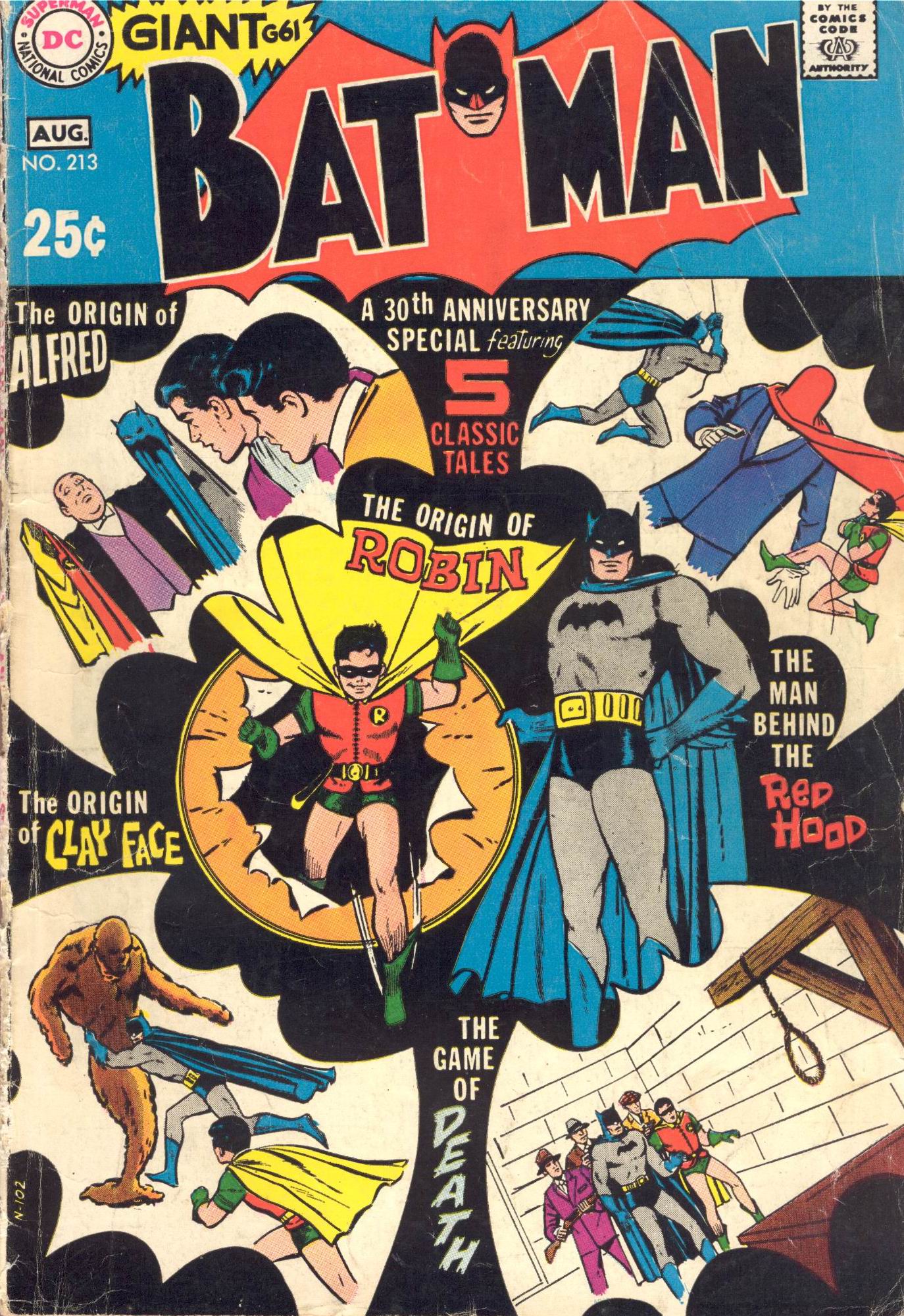 Read online Batman (1940) comic -  Issue #213 - 1