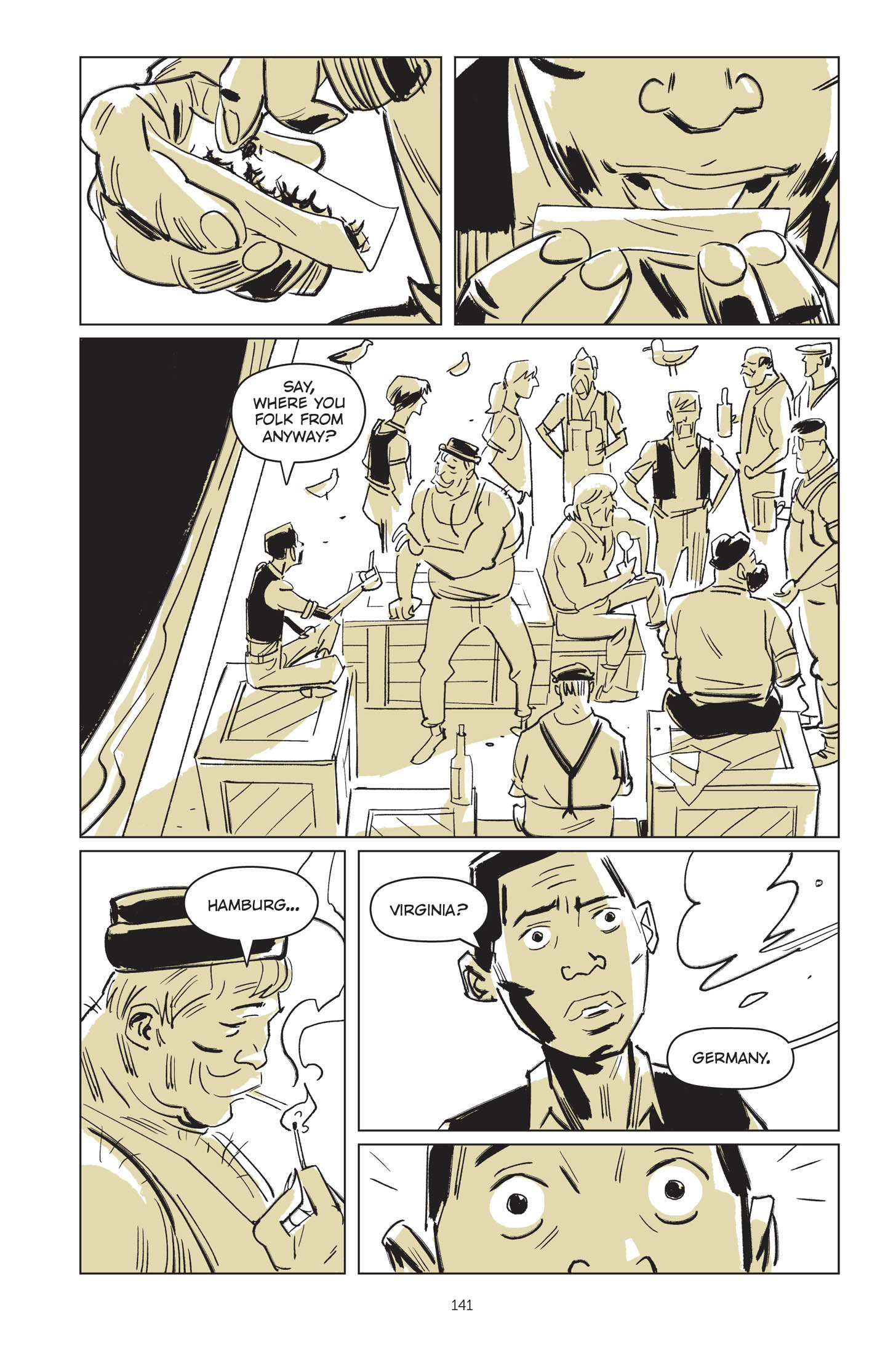 Read online Now Let Me Fly: A Portrait of Eugene Bullard comic -  Issue # TPB (Part 2) - 43