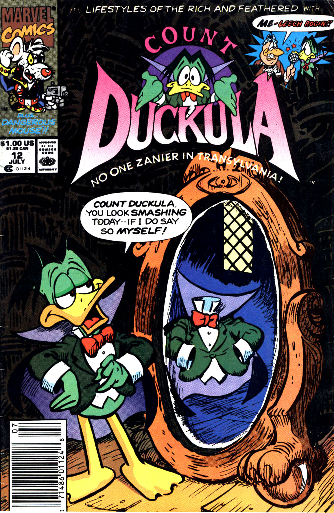 Read online Count Duckula comic -  Issue #12 - 1
