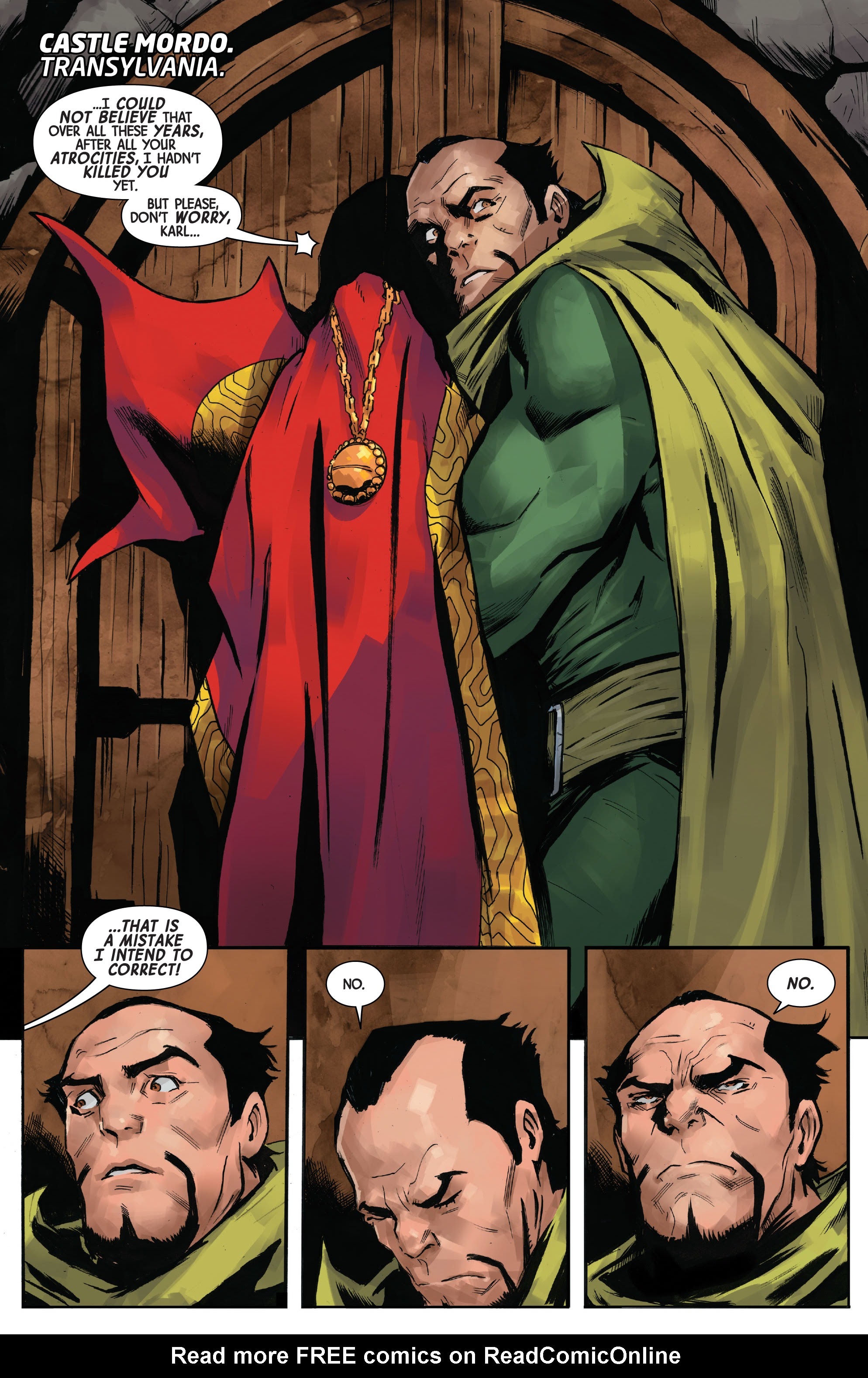 Read online Death of Doctor Strange comic -  Issue #4 - 4