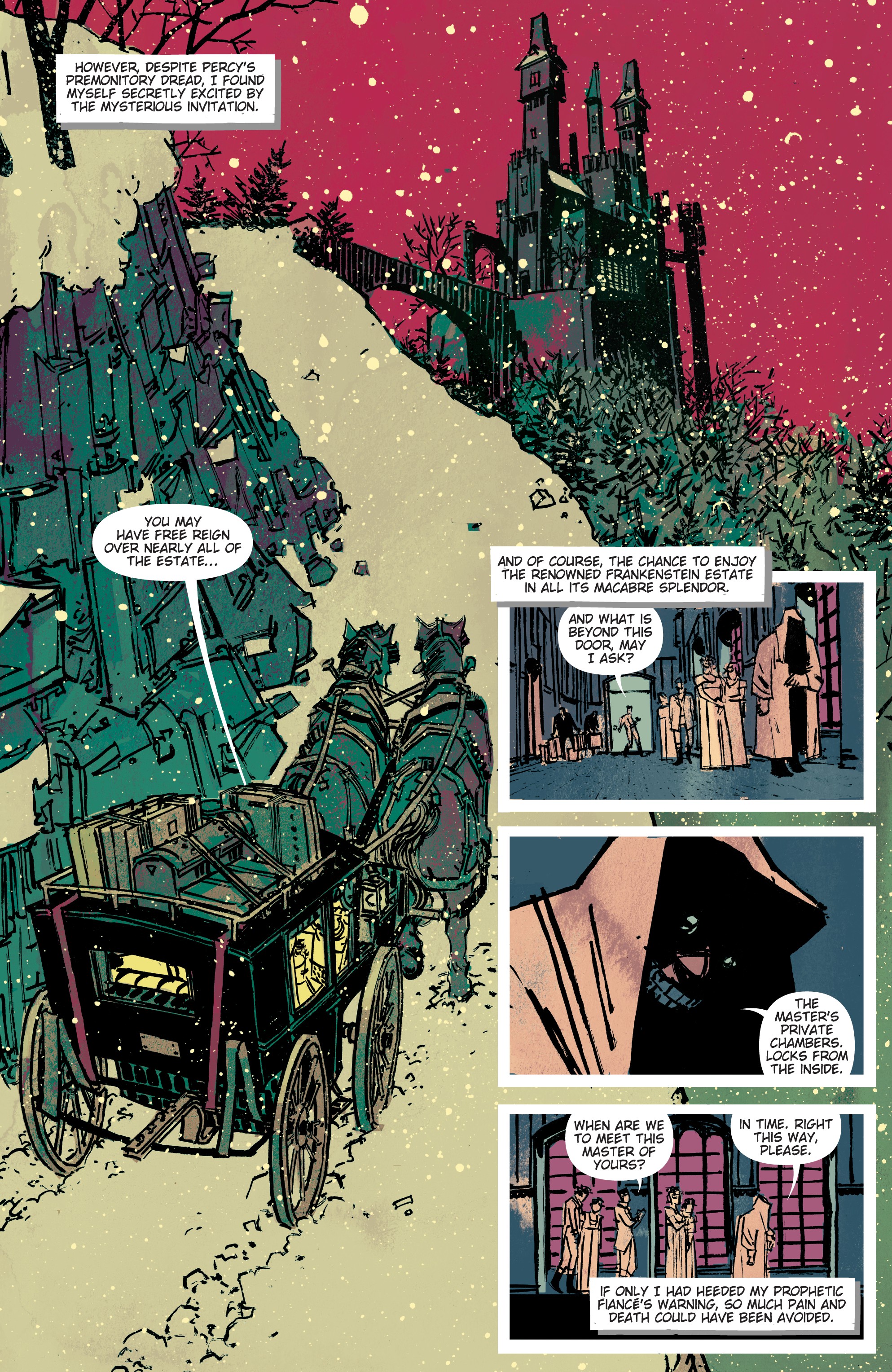 Read online Mary Shelley Monster Hunter comic -  Issue #1 - 12