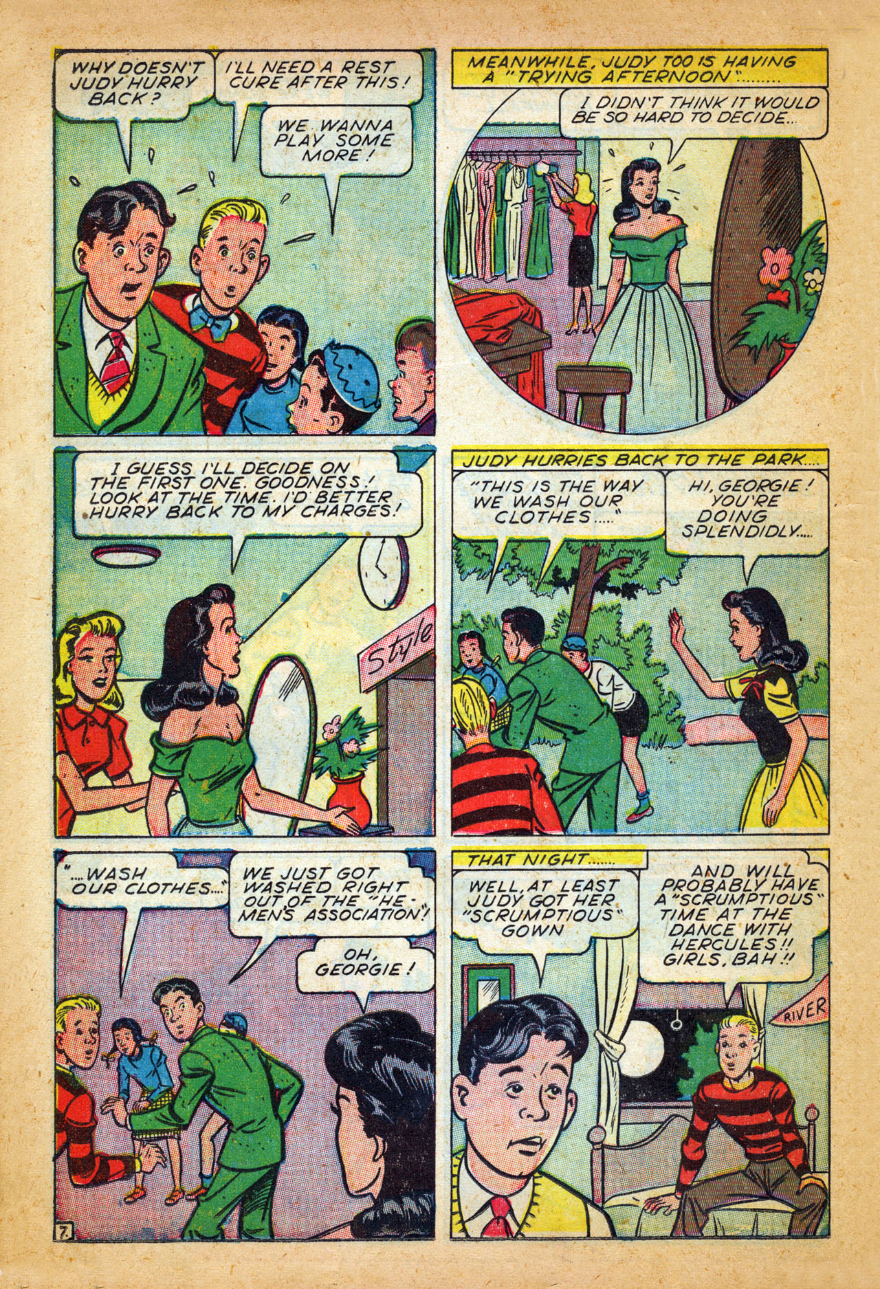 Read online Georgie Comics (1945) comic -  Issue #8 - 38
