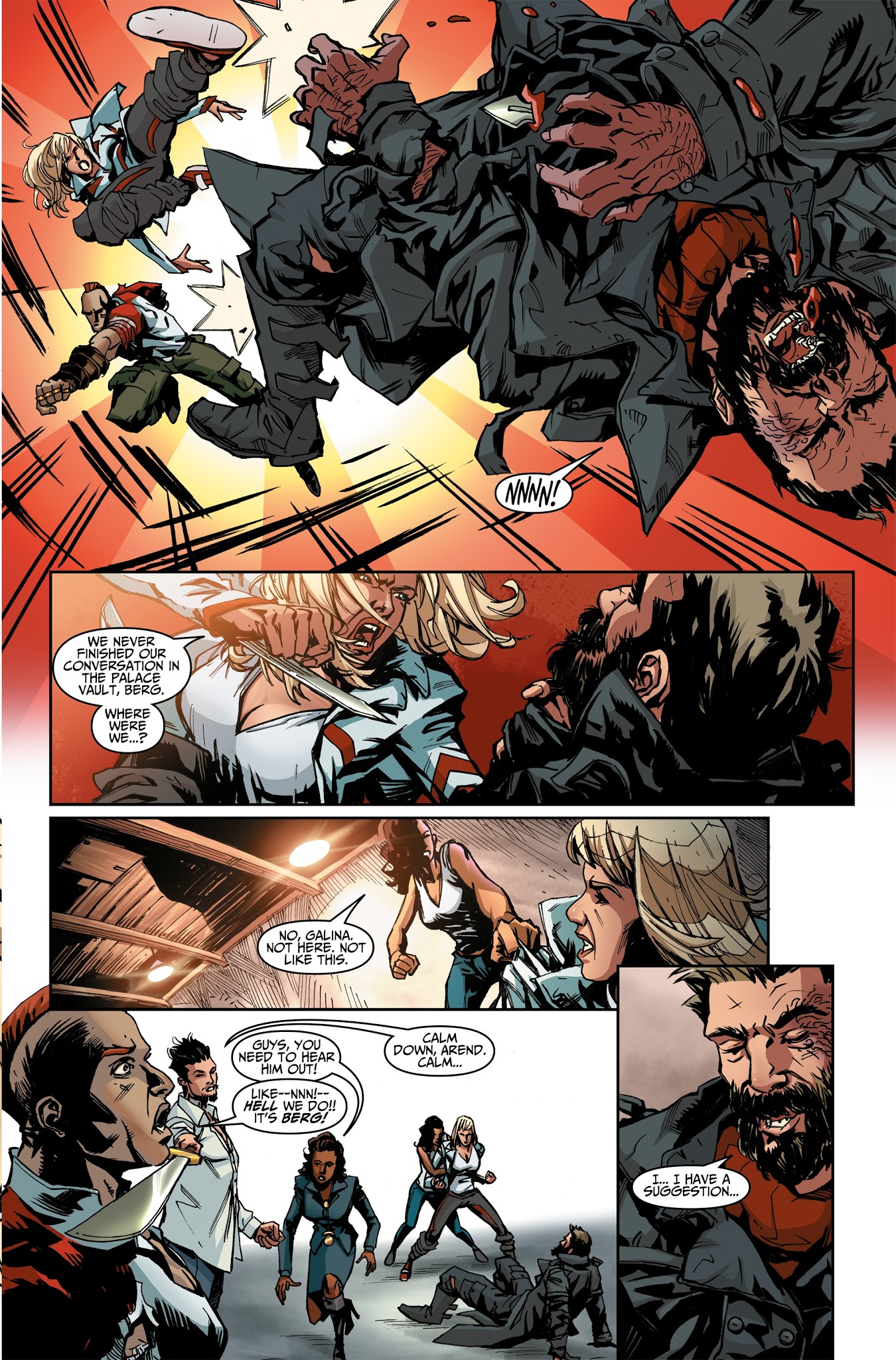 Read online Assassin's Creed: Uprising comic -  Issue #5 - 7