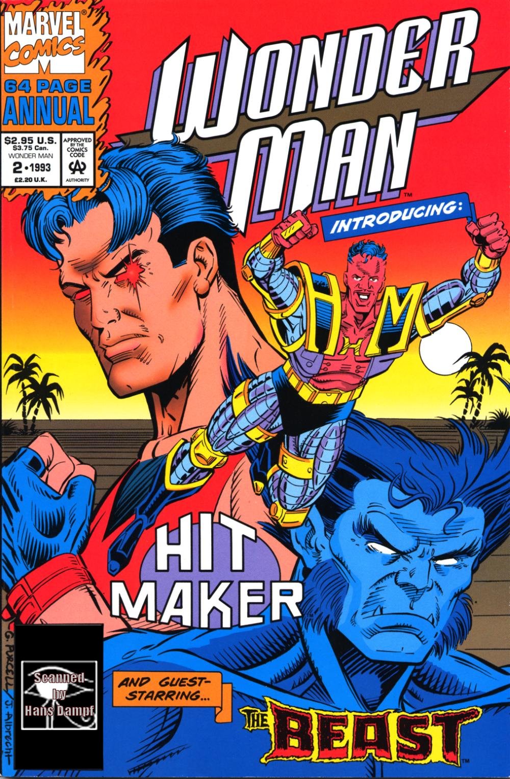 Read online Wonder Man (1991) comic -  Issue # _Annual 2 - 1