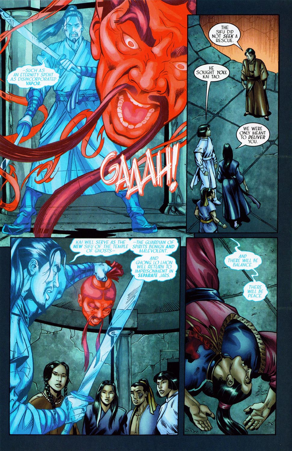 Read online Silken Ghost comic -  Issue #5 - 21