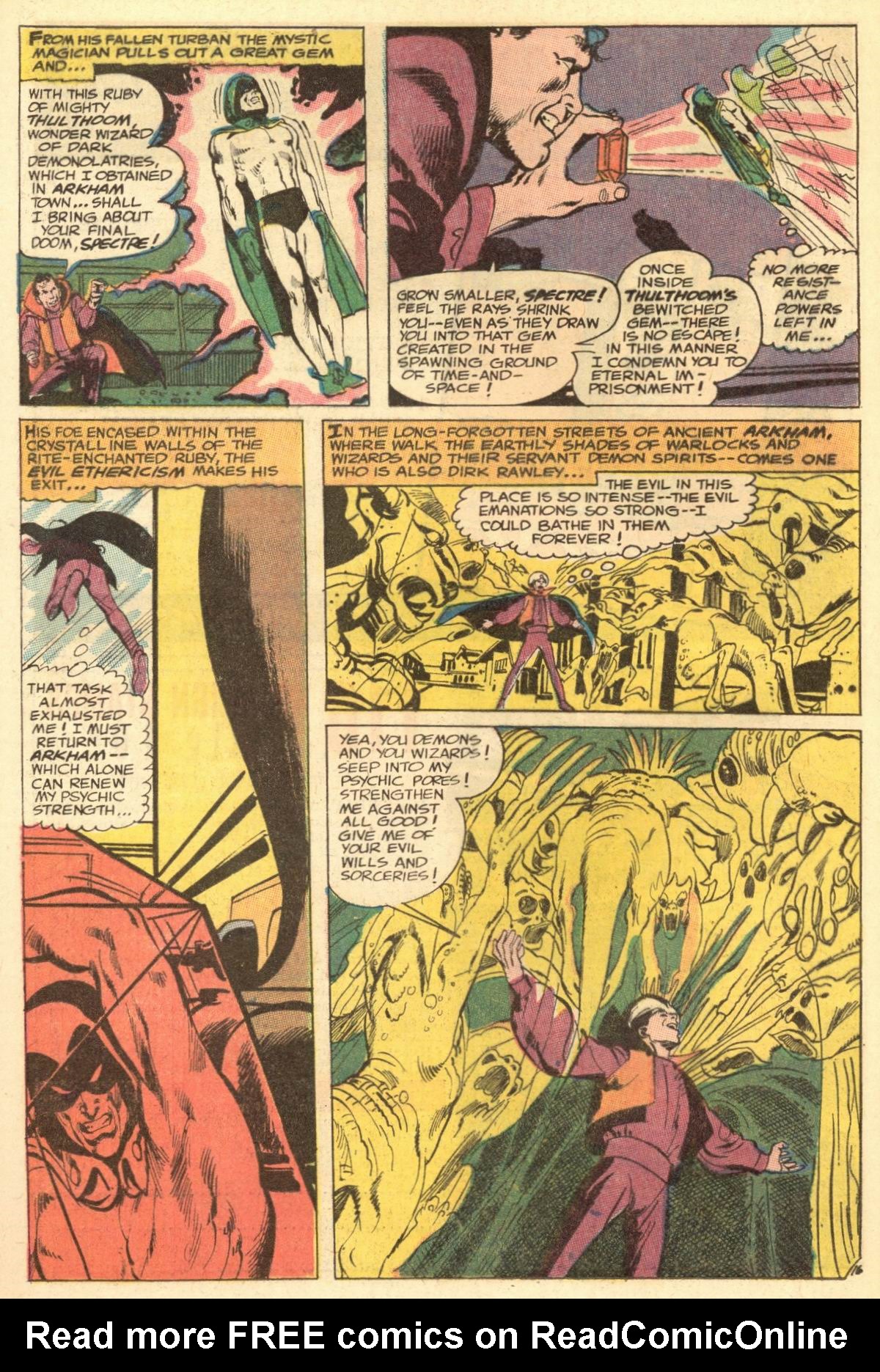 Read online The Spectre (1967) comic -  Issue #2 - 24