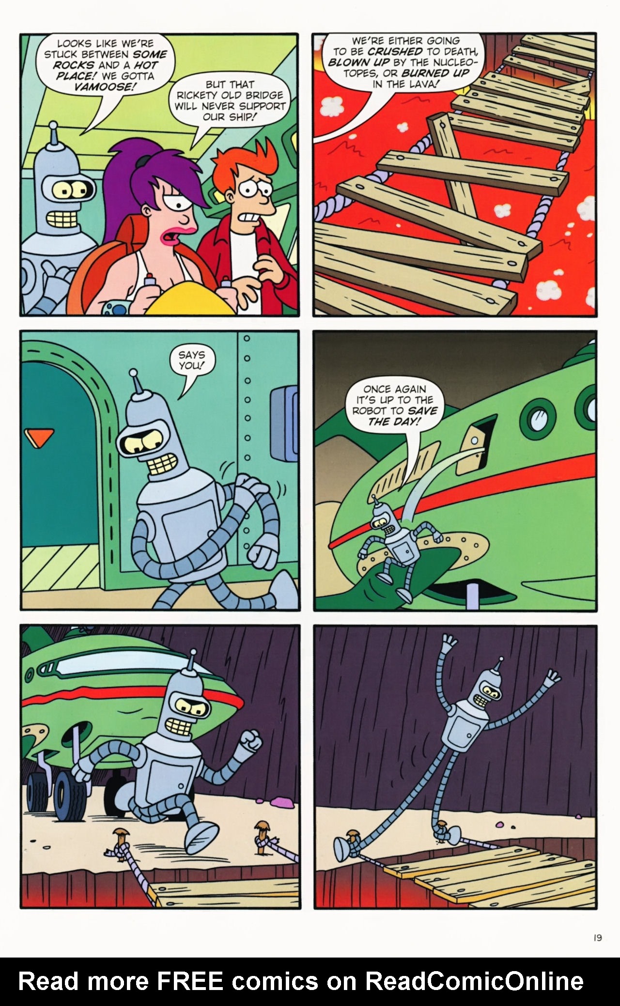 Read online Futurama Comics comic -  Issue #53 - 18
