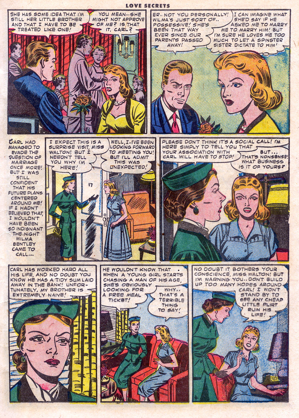 Read online Love Secrets (1953) comic -  Issue #35 - 15