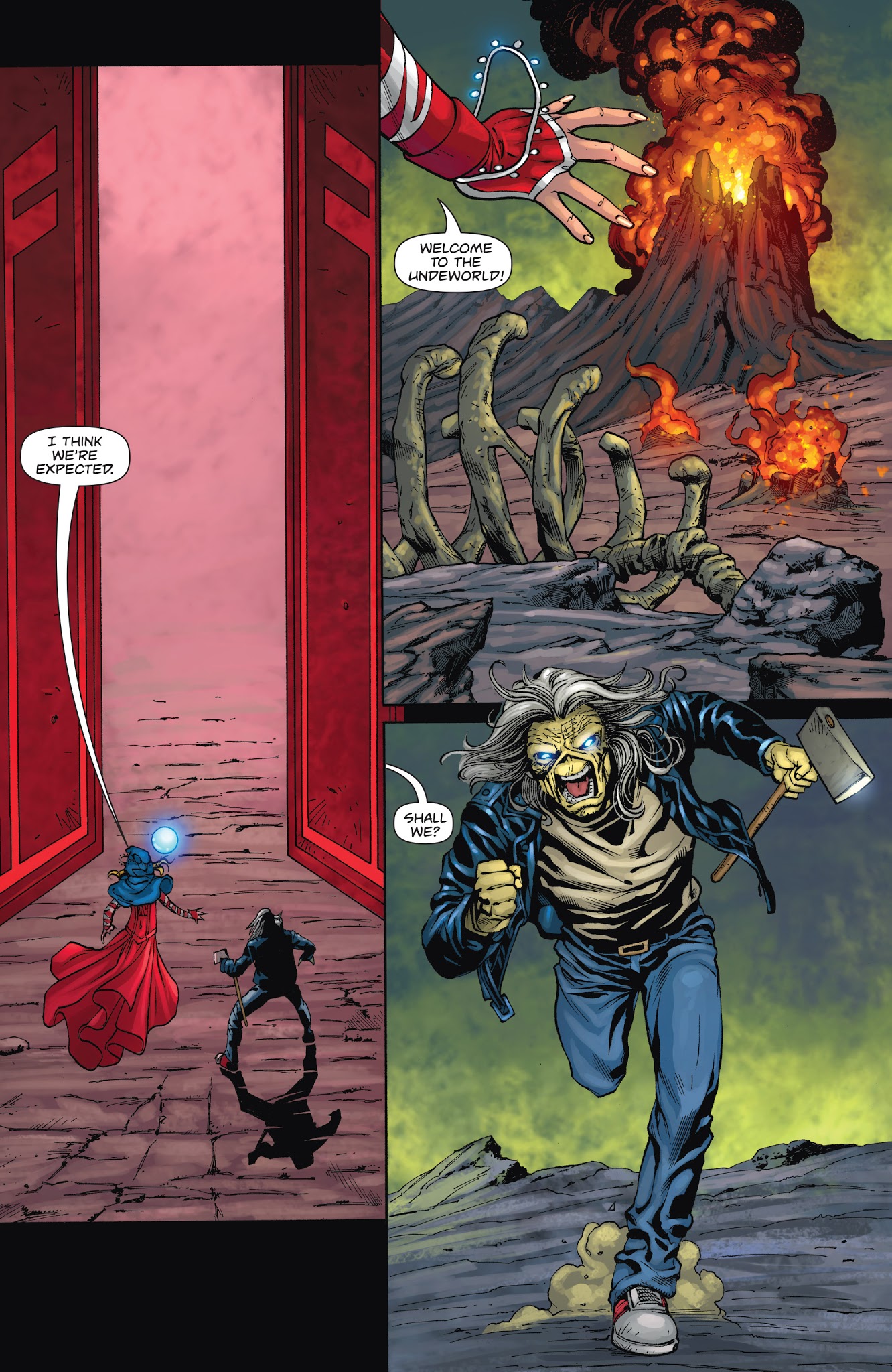 Read online Iron Maiden: Legacy of the Beast comic -  Issue #4 - 11