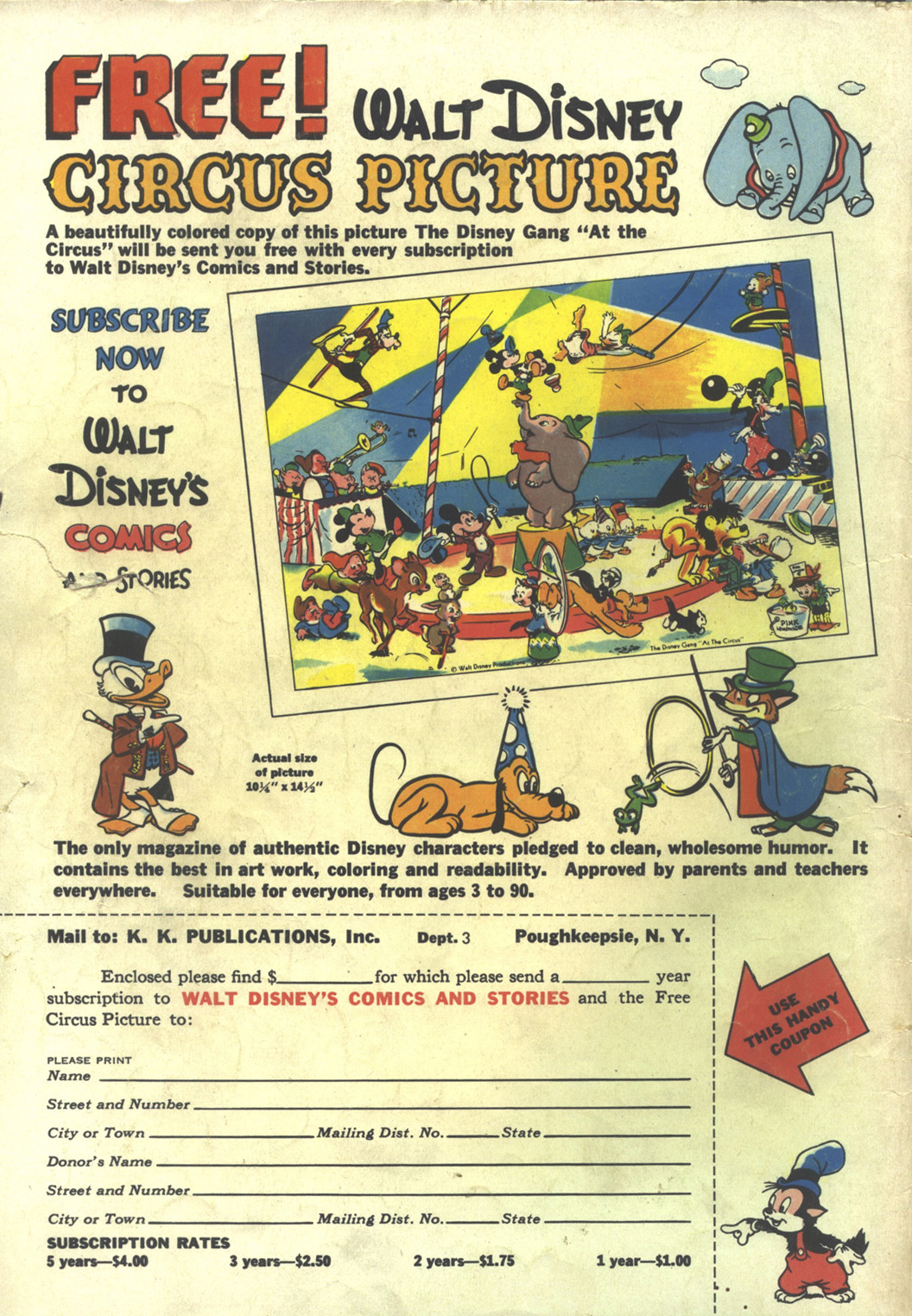 Read online Walt Disney's Comics and Stories comic -  Issue #126 - 52