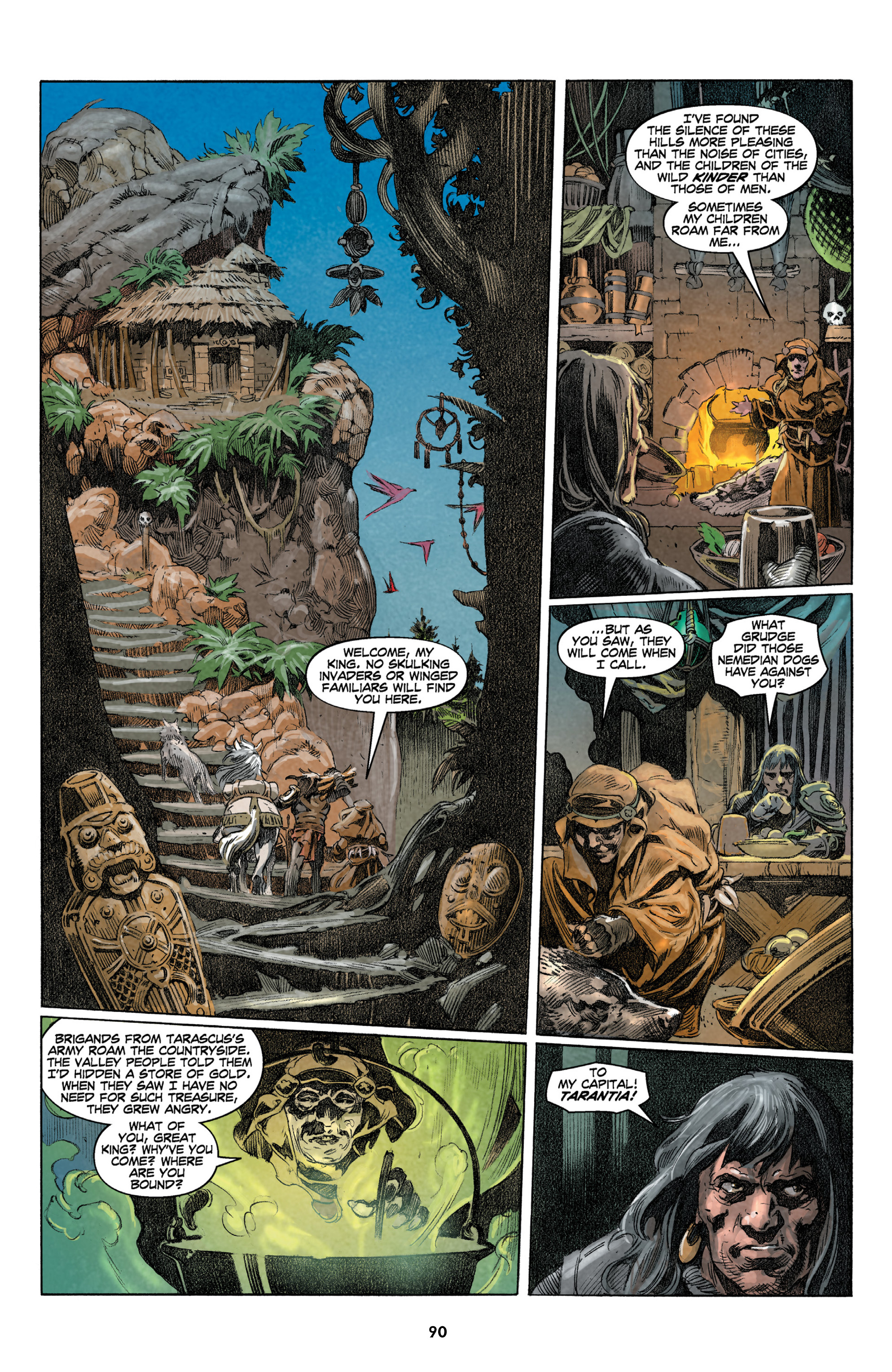 Read online King Conan: The Hour of the Dragon comic -  Issue # _TPB - 90