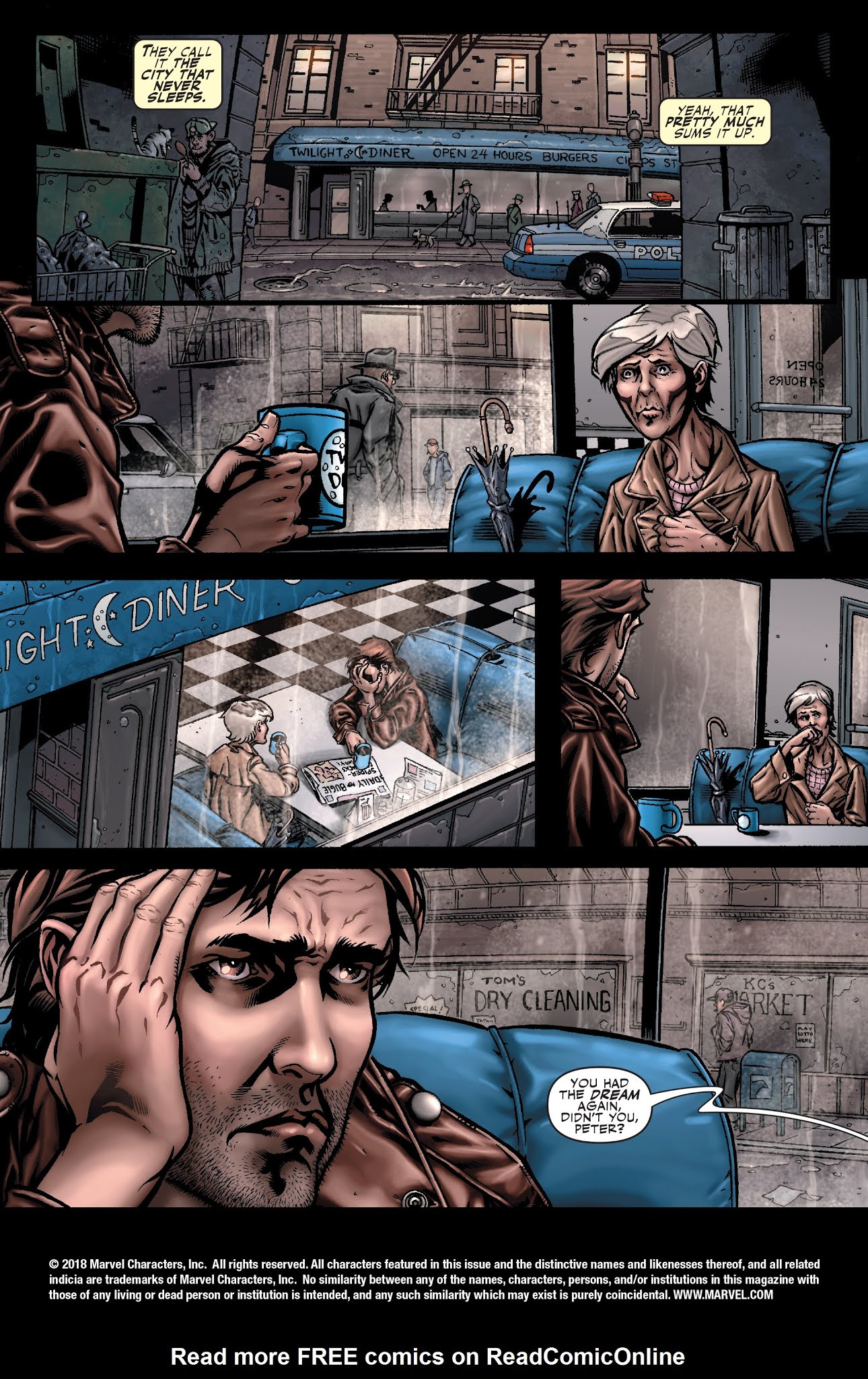Read online Spider-Man Special: Black and Blue and Read All Over comic -  Issue # Full - 2