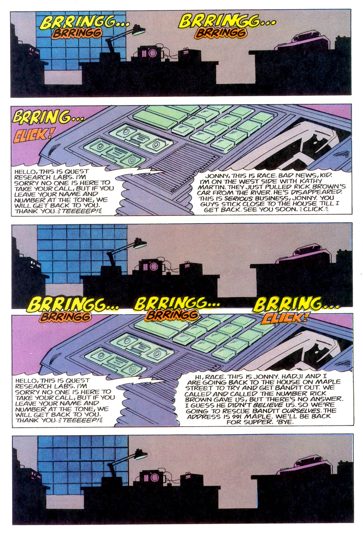 Read online Jonny Quest comic -  Issue #11 - 23