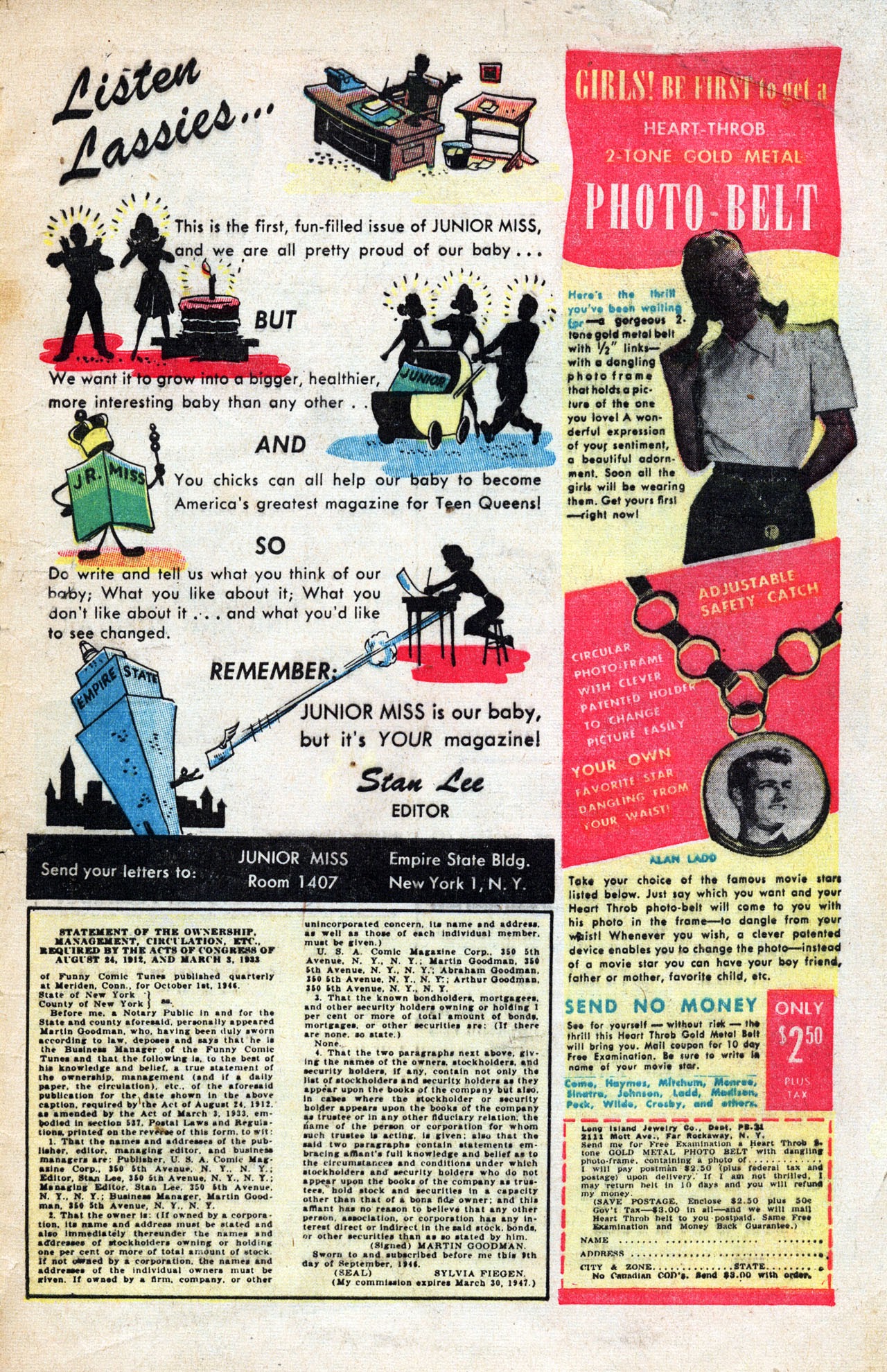 Read online Junior Miss (1947) comic -  Issue #24 - 43