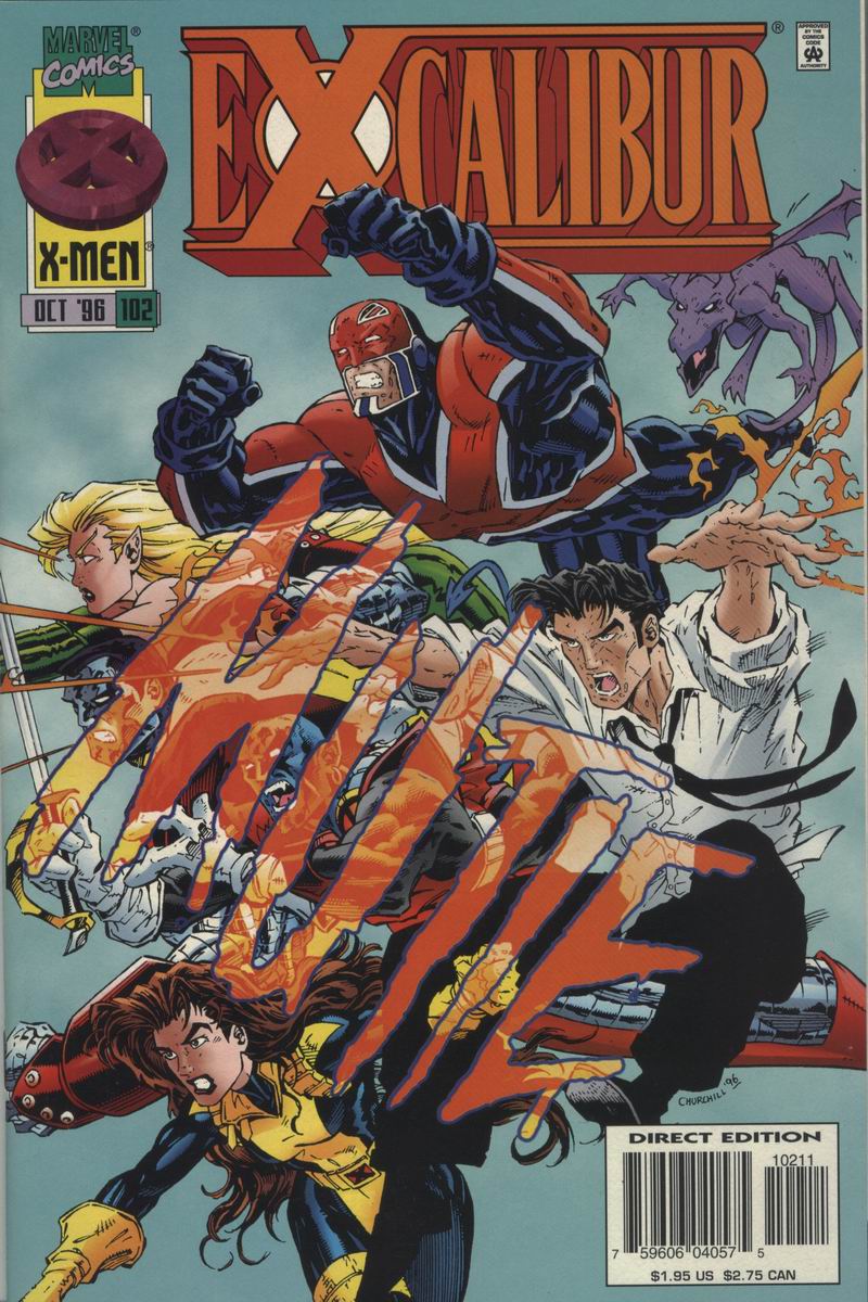Read online Excalibur (1988) comic -  Issue #102 - 1