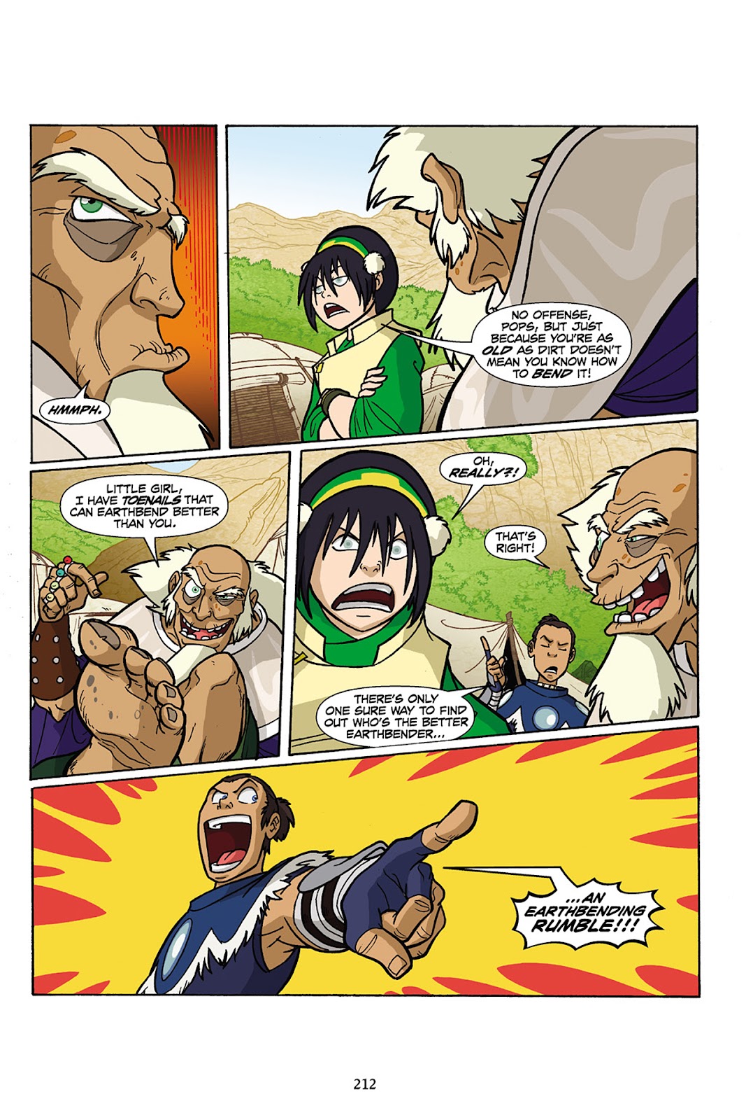 Nickelodeon Avatar: The Last Airbender - The Lost Adventures issue Full - Page 213