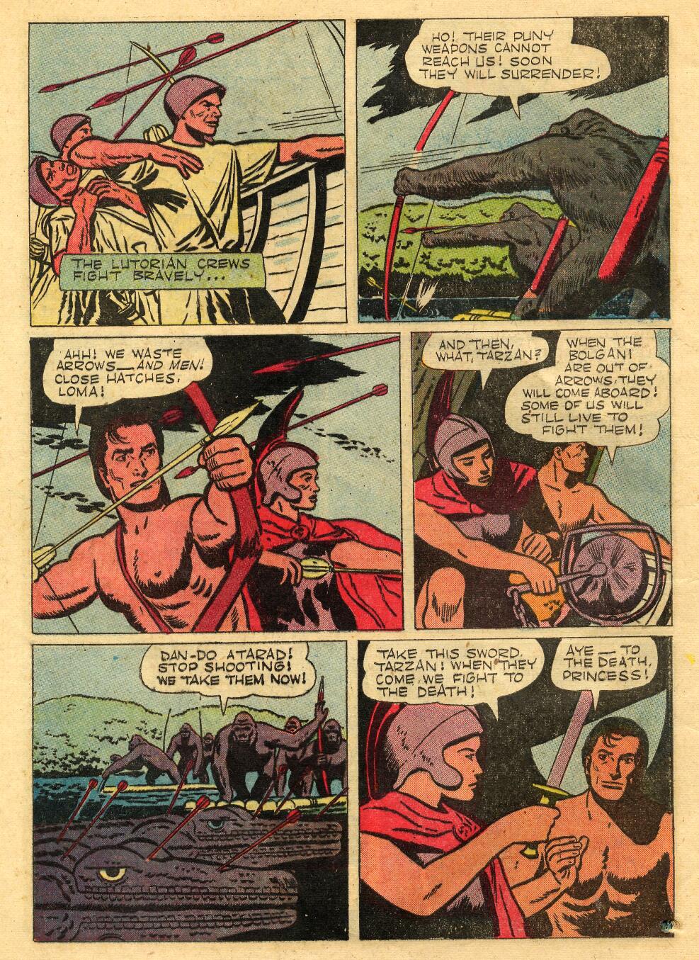 Read online Tarzan (1948) comic -  Issue #59 - 18