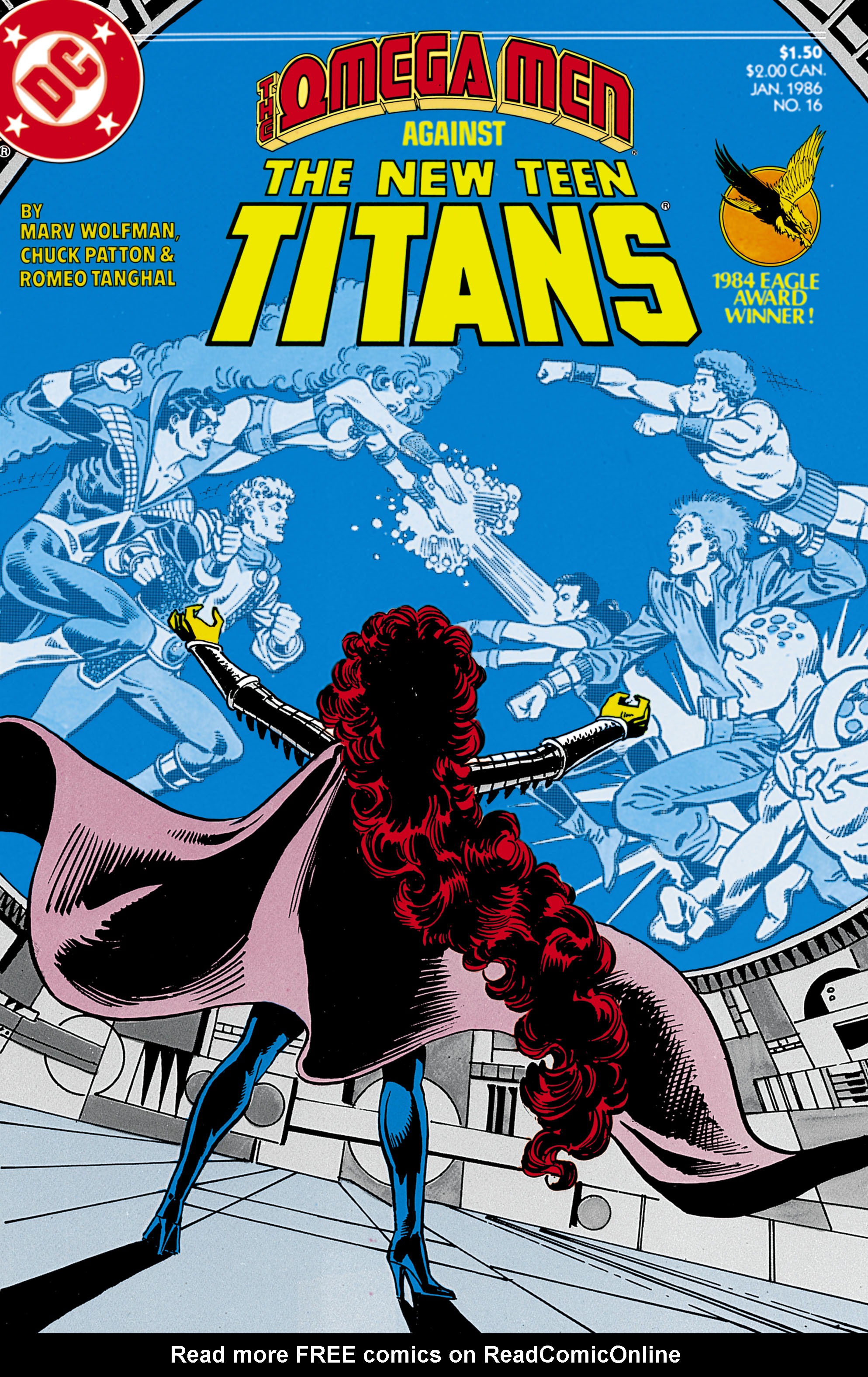 Read online The New Teen Titans (1984) comic -  Issue #16 - 1