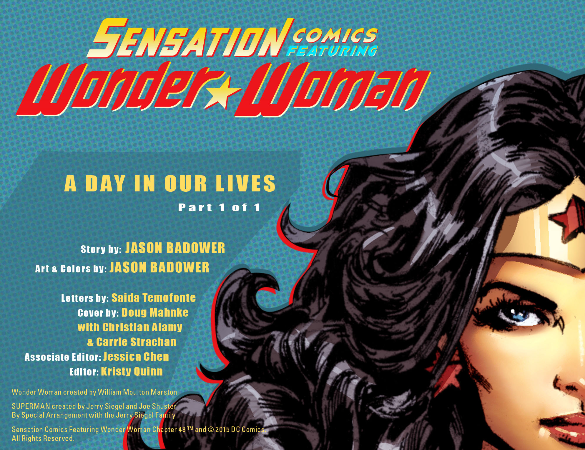 Read online Sensation Comics Featuring Wonder Woman comic -  Issue #48 - 2