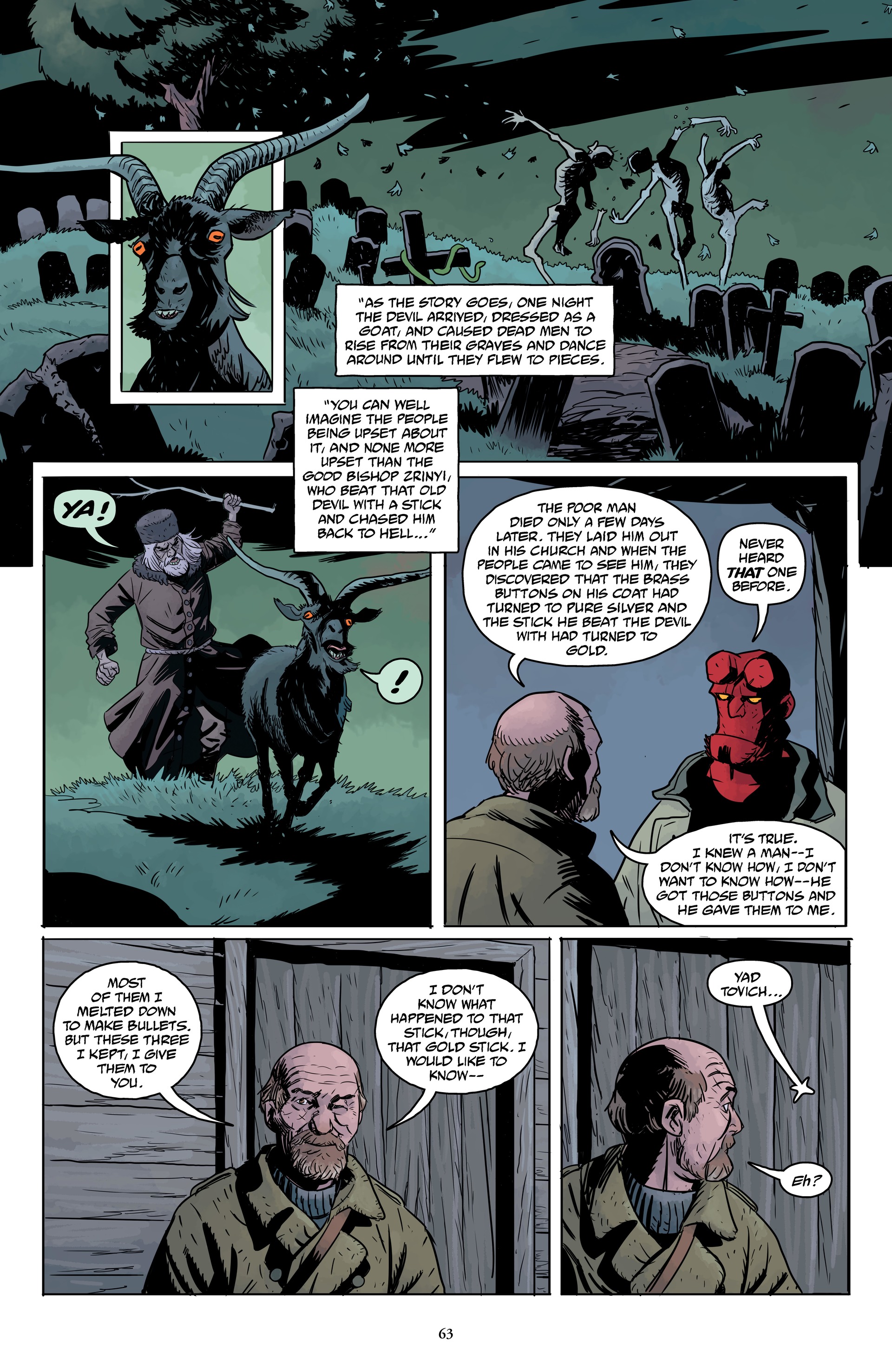 Read online Hellboy and the B.P.R.D.: The Return of Effie Kolb and Others comic -  Issue # TPB (Part 1) - 65