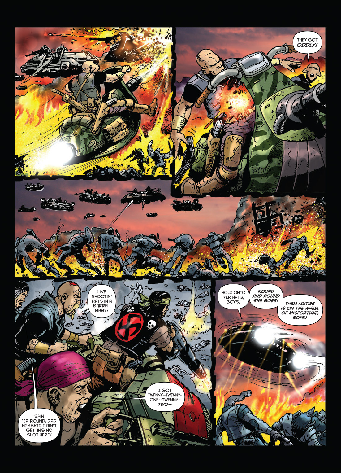 Read online Strontium Dog: The Life and Death of Johnny Alpha: Dogs of War comic -  Issue # TPB - 88