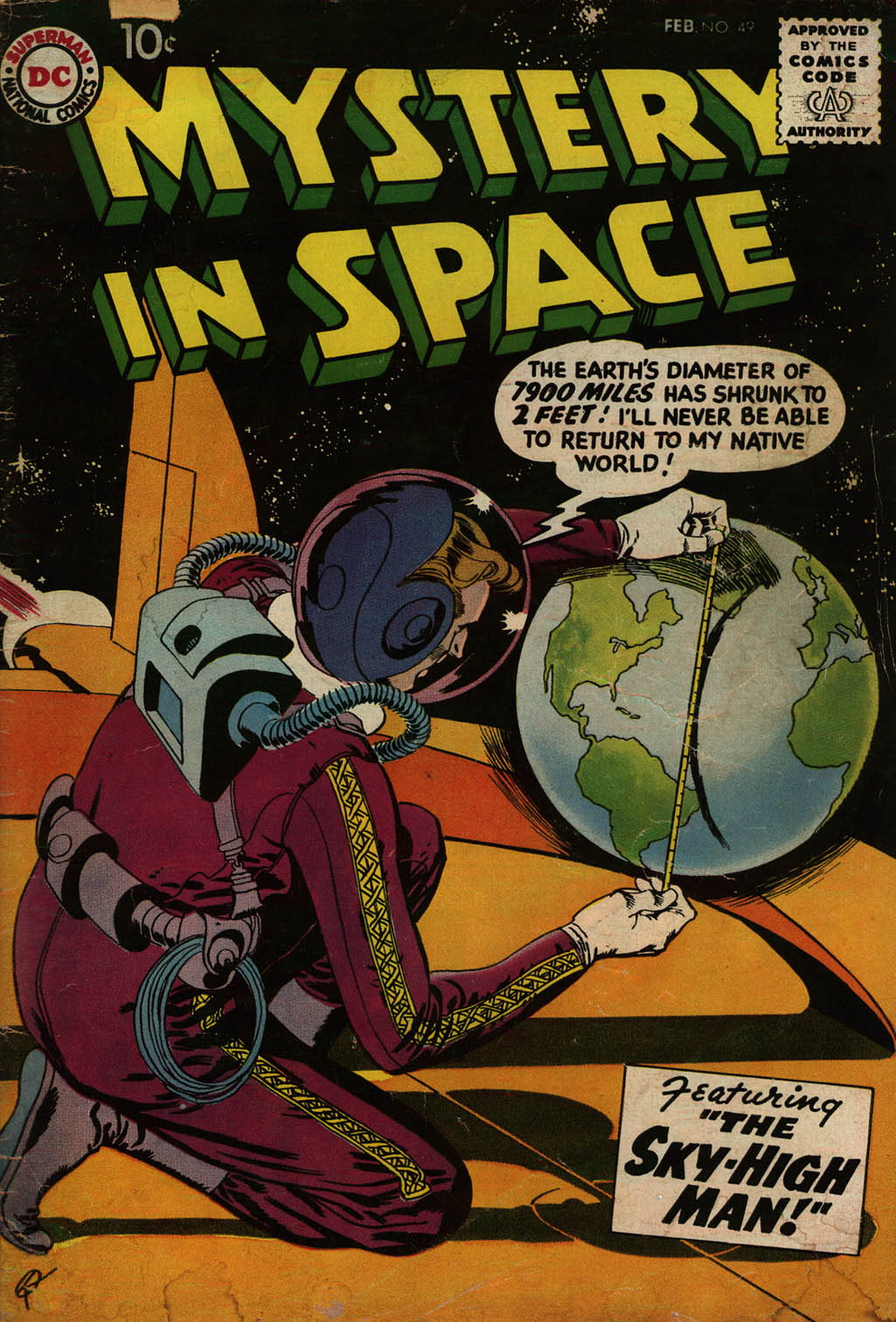 Read online Mystery in Space (1951) comic -  Issue #49 - 1