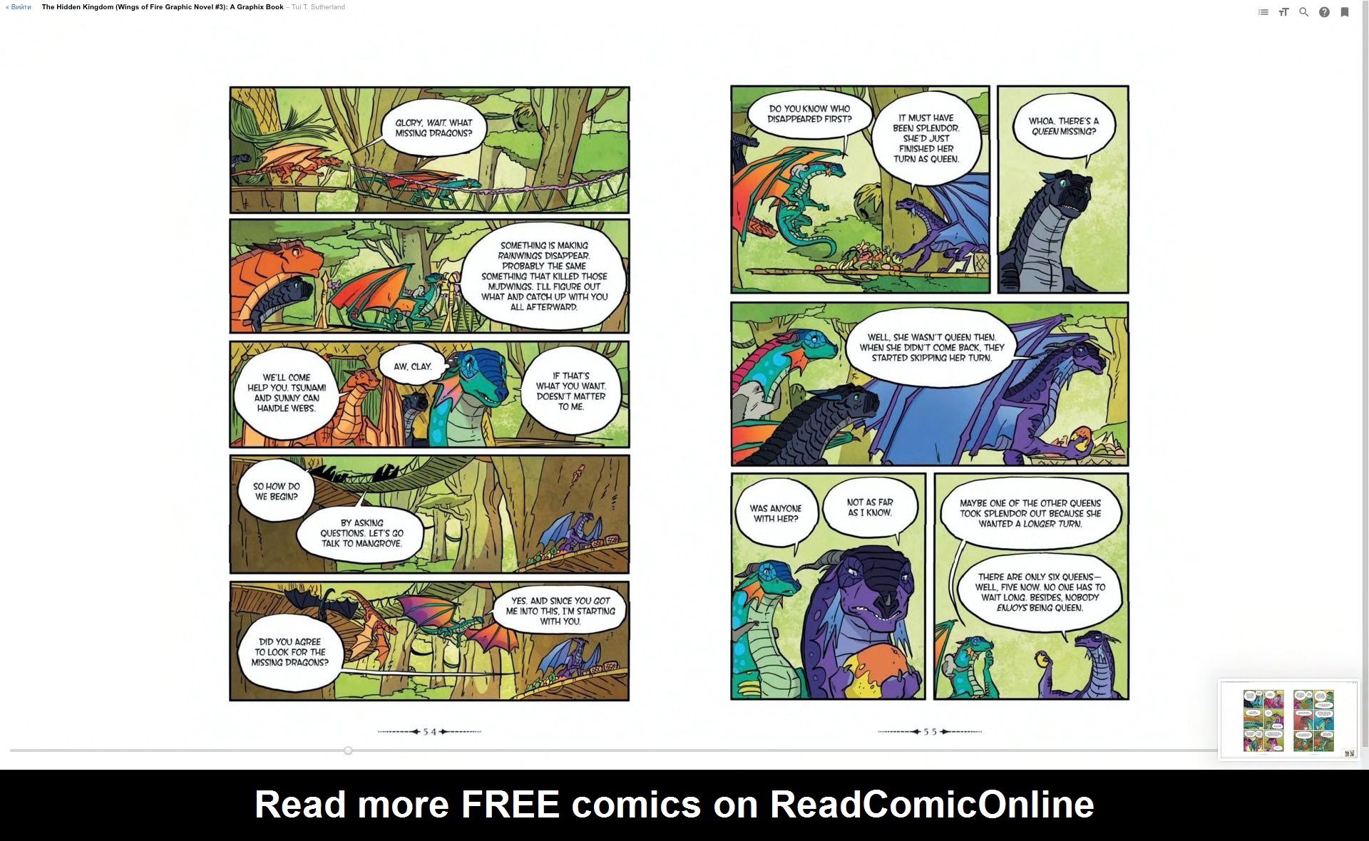 Read online Wings of Fire comic -  Issue # TPB 3 - 32