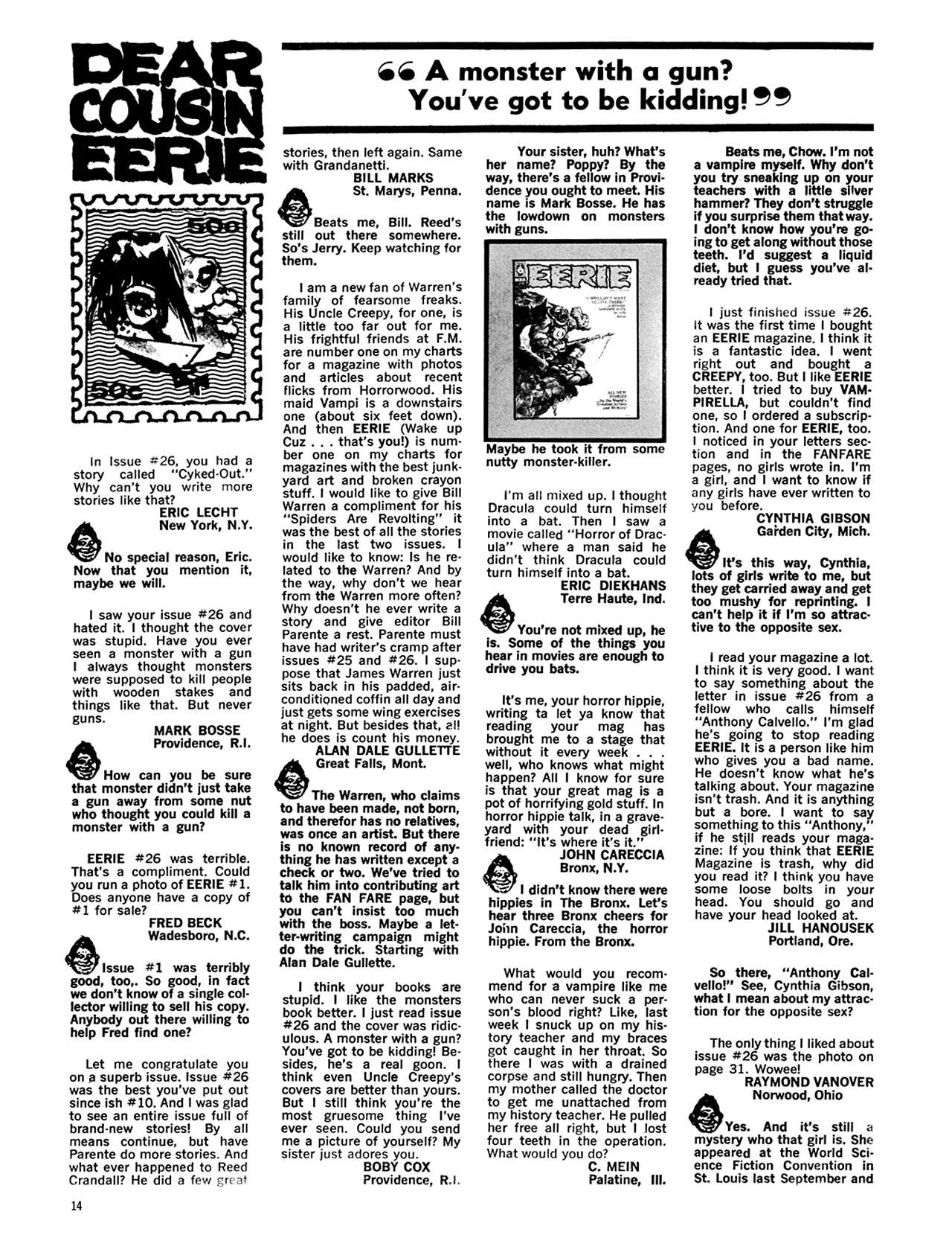 Read online Eerie Archives comic -  Issue # TPB 6 - 15