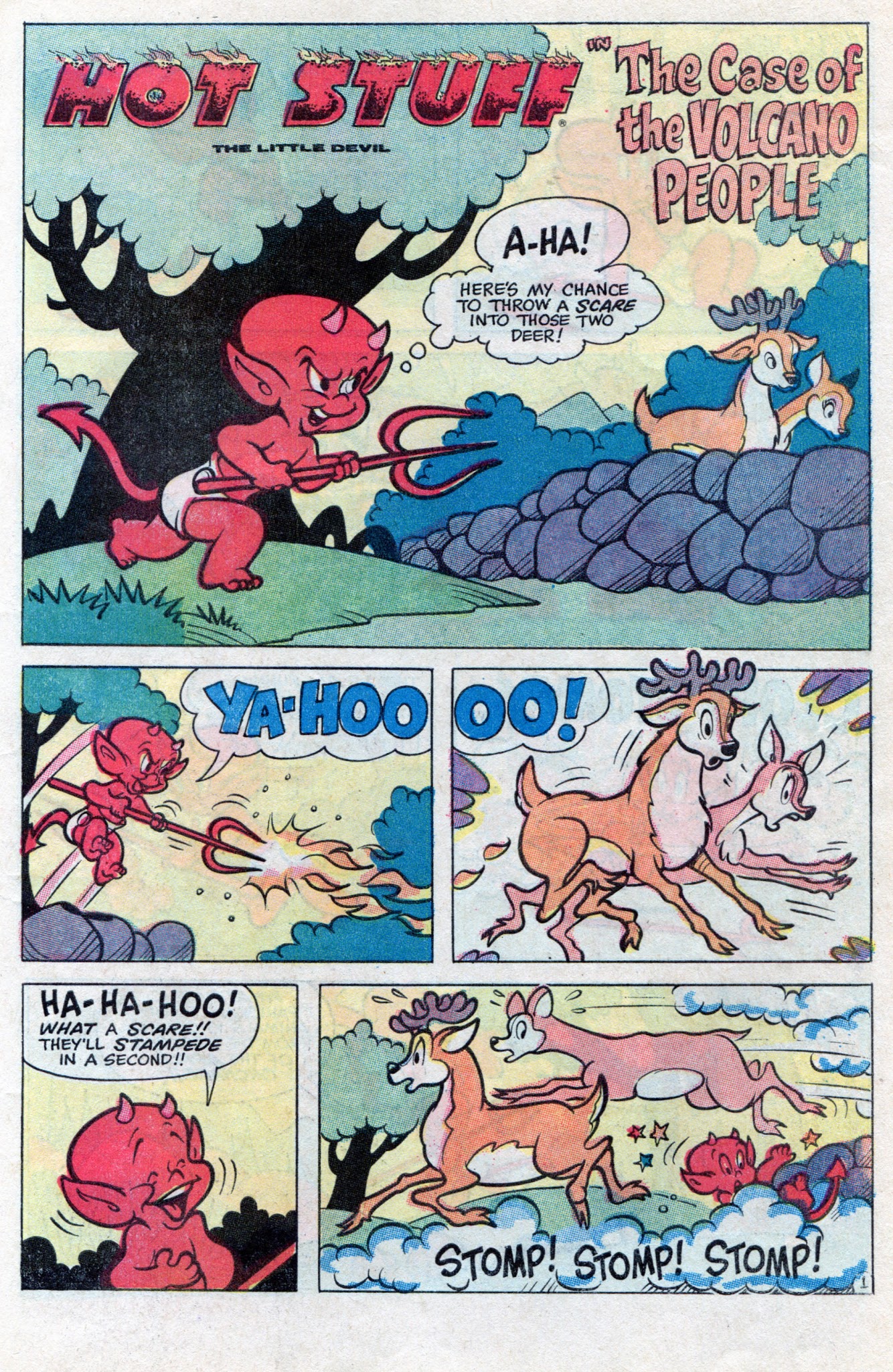 Read online Hot Stuff, the Little Devil comic -  Issue #109 - 19