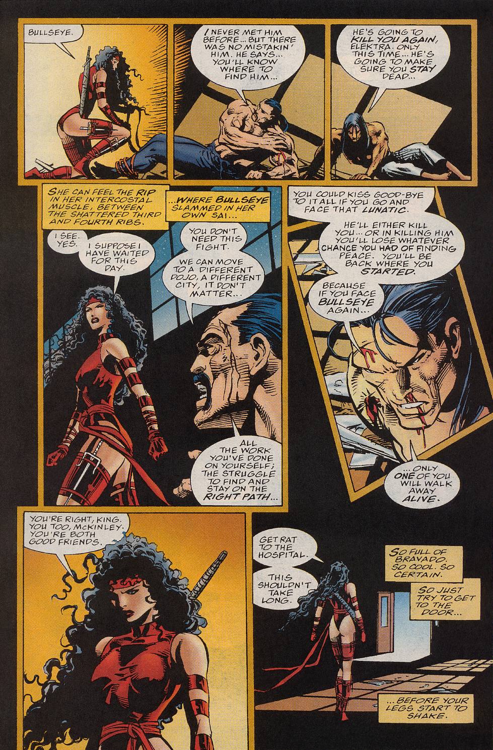 Read online Elektra (1996) comic -  Issue #1 - Afraid of the Dark - 23