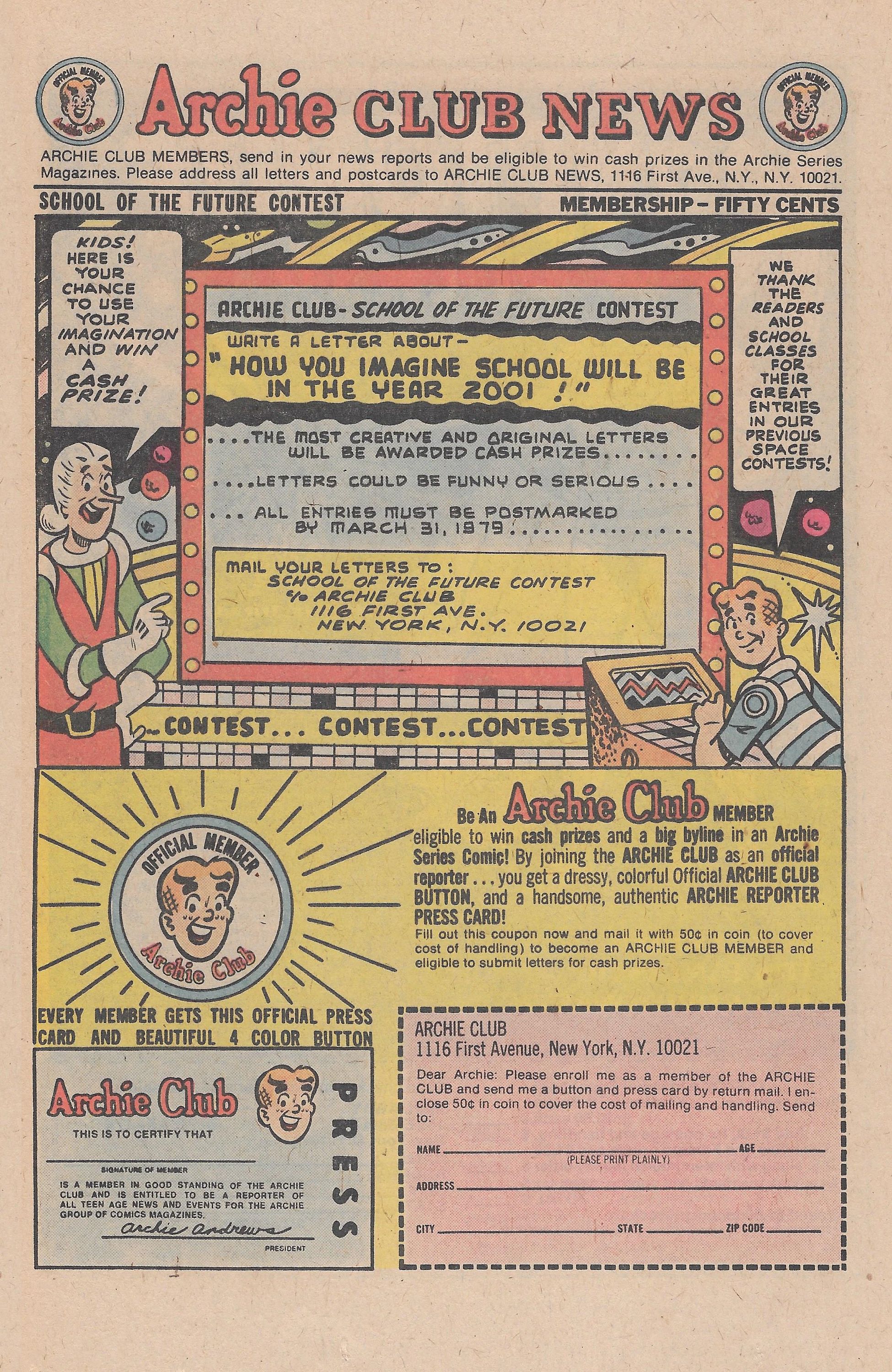 Read online Life With Archie (1958) comic -  Issue #204 - 20