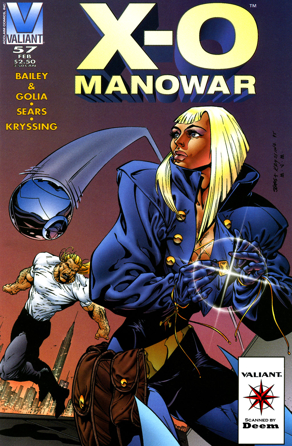 Read online X-O Manowar (1992) comic -  Issue #57 - 1