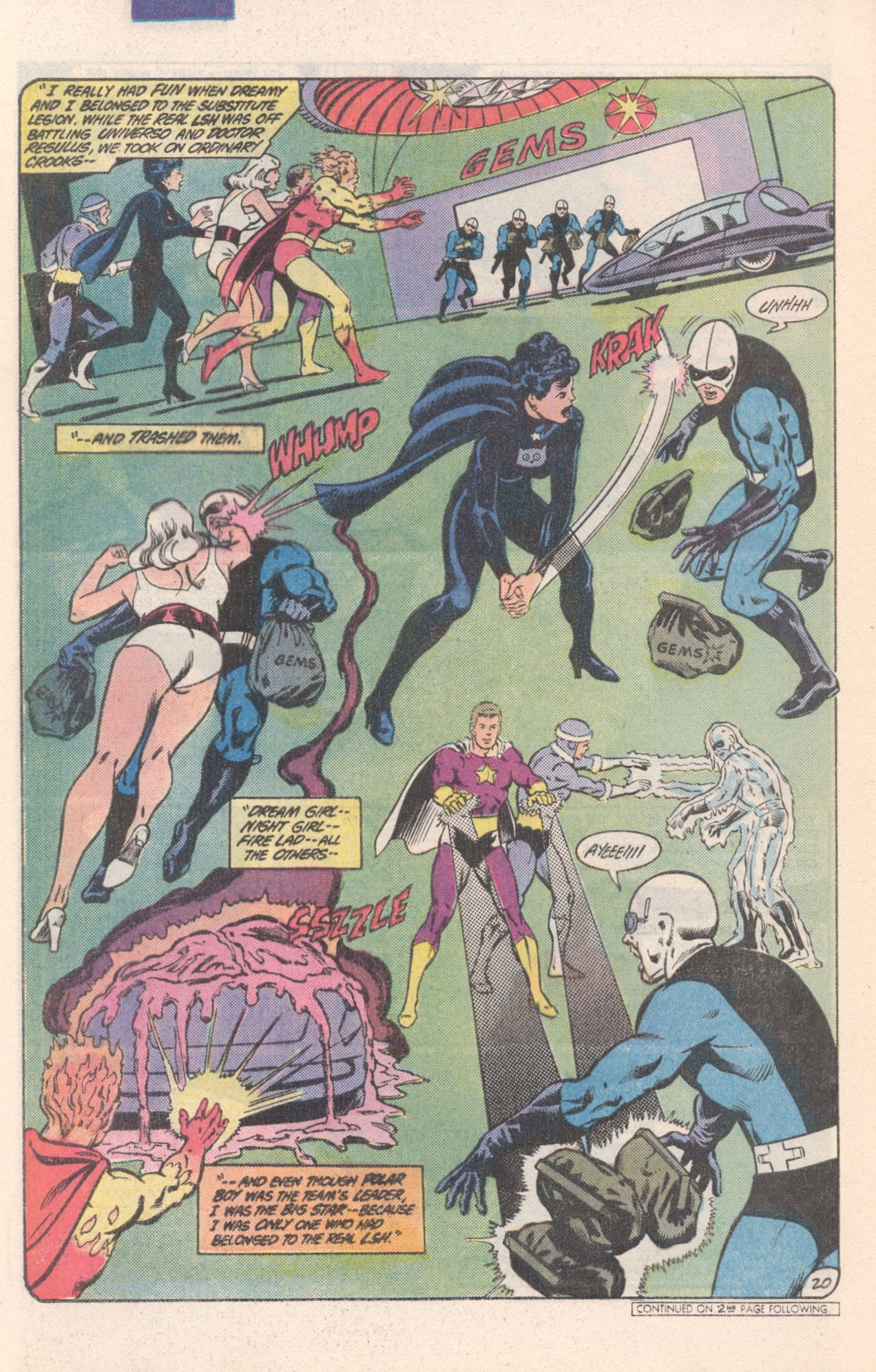 Legion of Super-Heroes (1980) 306 Page 20