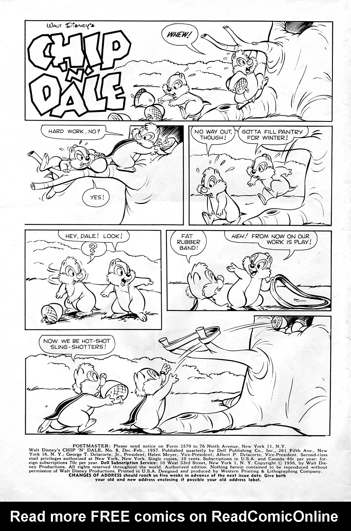 Read online Walt Disney's Chip 'N' Dale comic -  Issue #8 - 2
