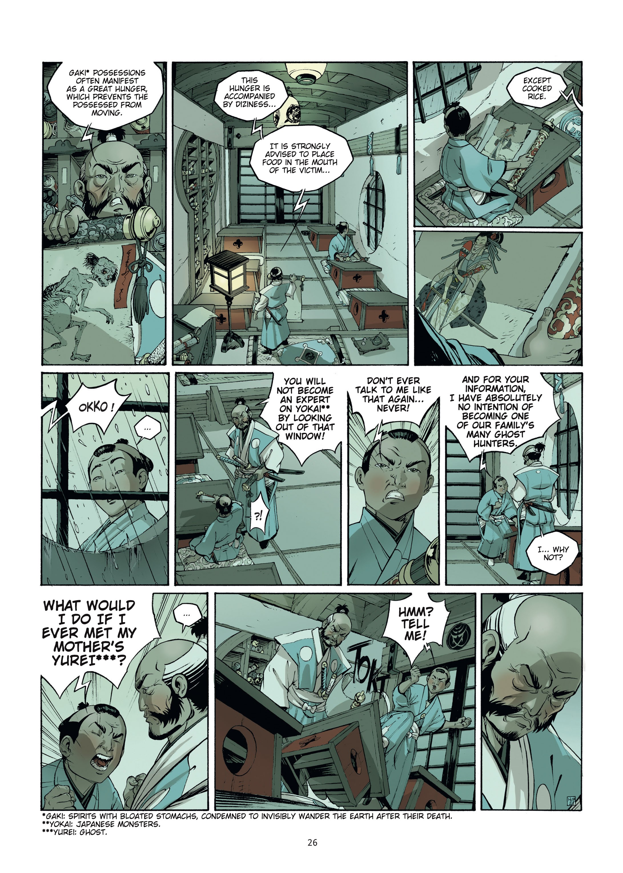 Read online Okko: The Cycle Of Emptiness comic -  Issue #1 - 26