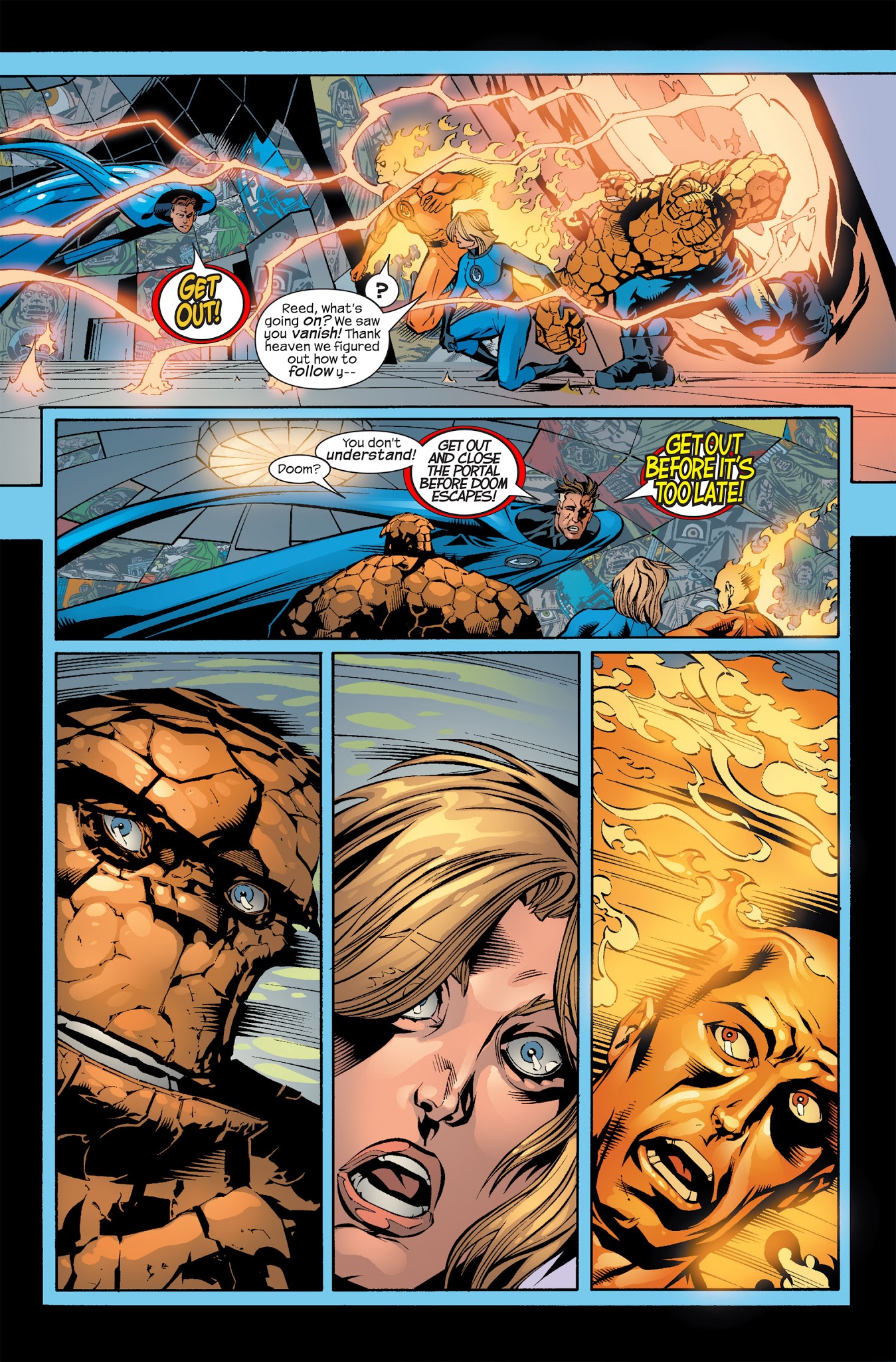 Read online Fantastic Four by Waid & Wieringo Ultimate Collection comic -  Issue # TPB 3 - 106