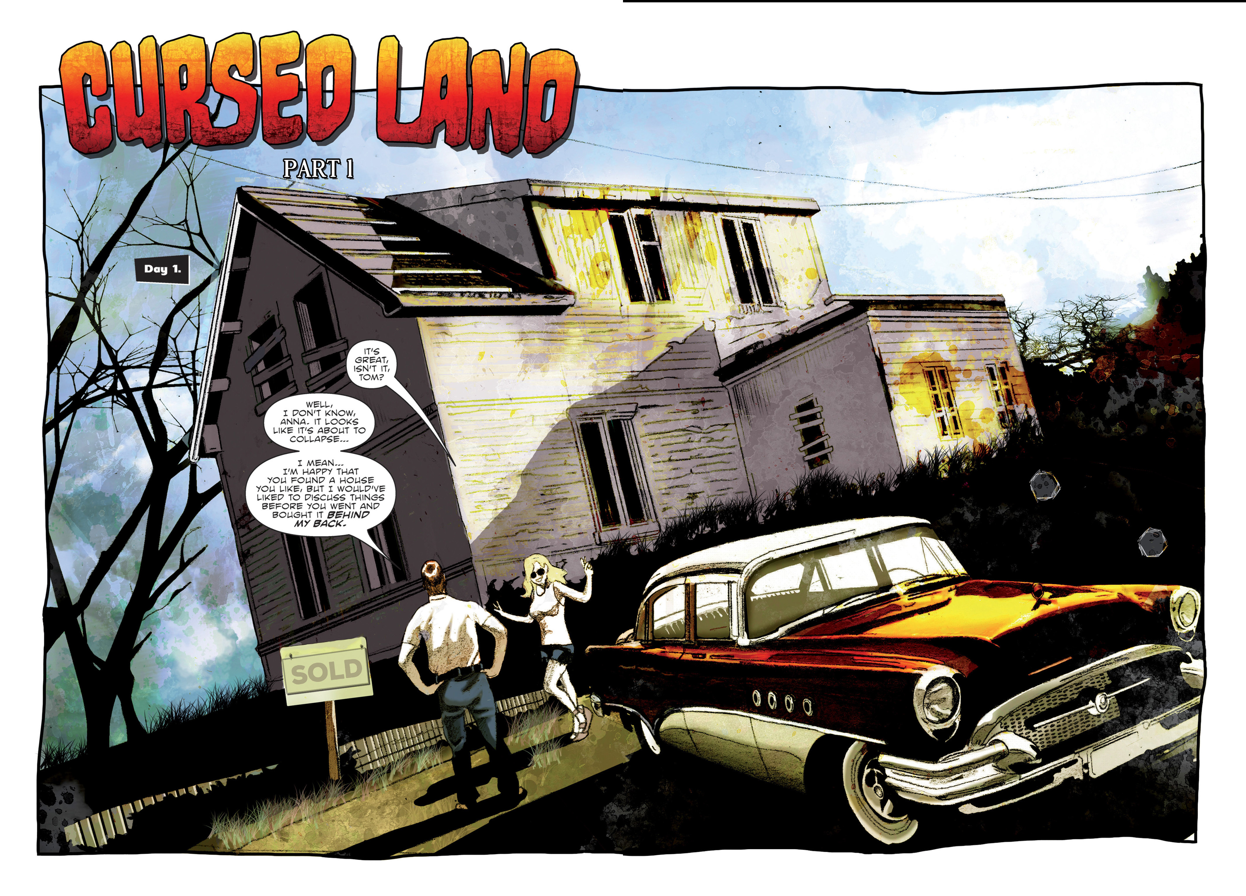 Read online Cursed Land comic -  Issue #1 - 8
