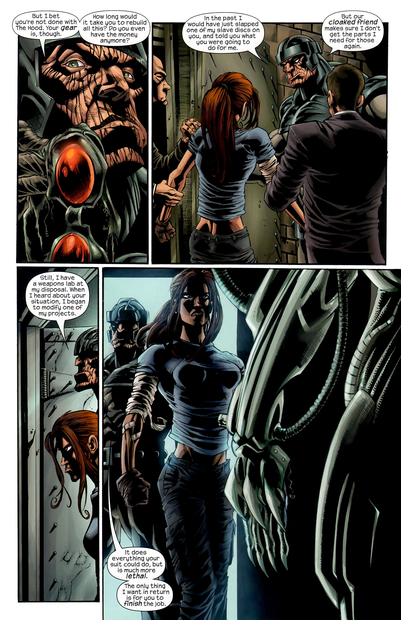 Read online Dark Reign: The Hood comic -  Issue #3 - 23