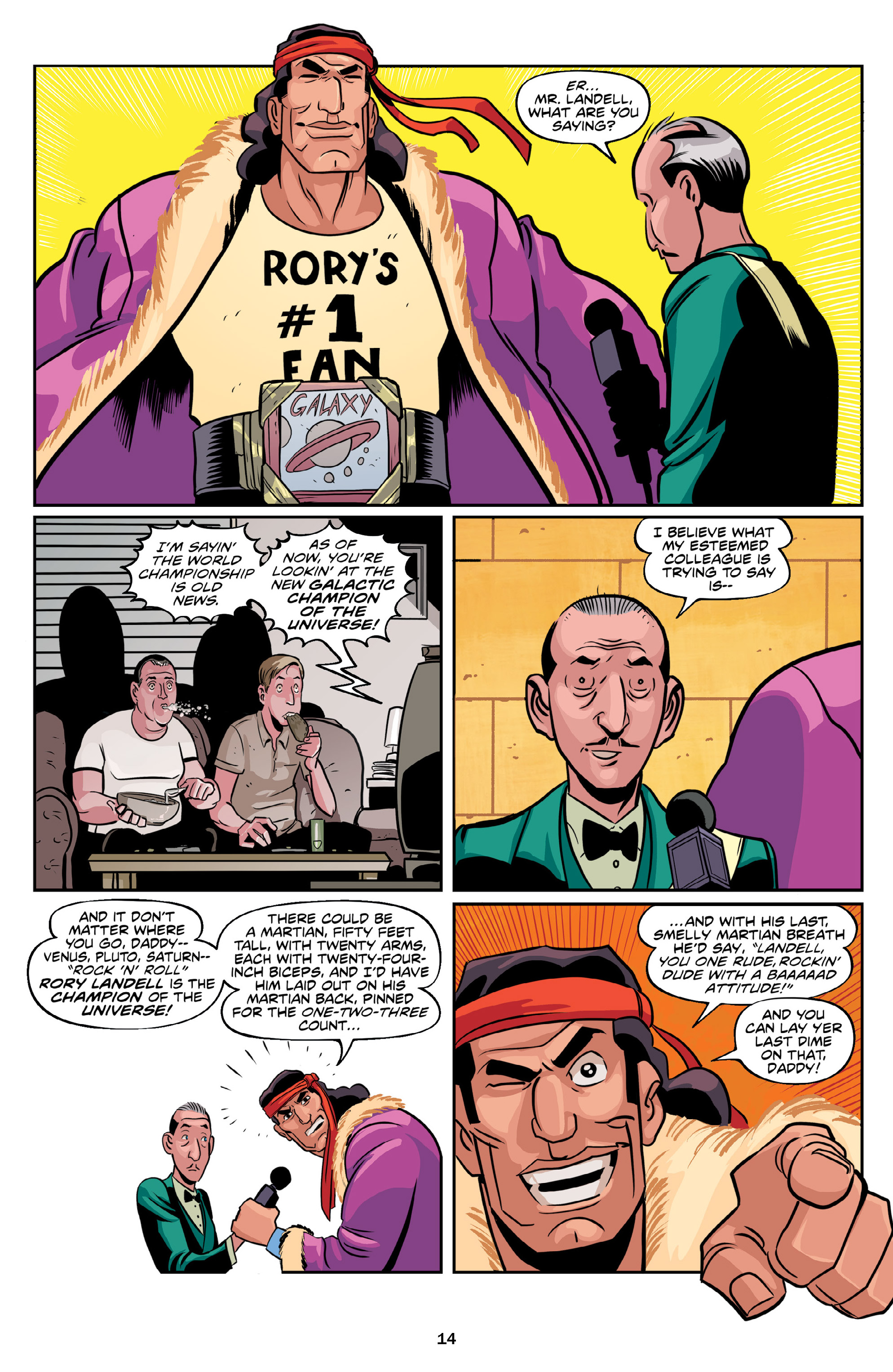 Read online Free Comic Book Day 2019 comic -  Issue # Starburns Presents - 14