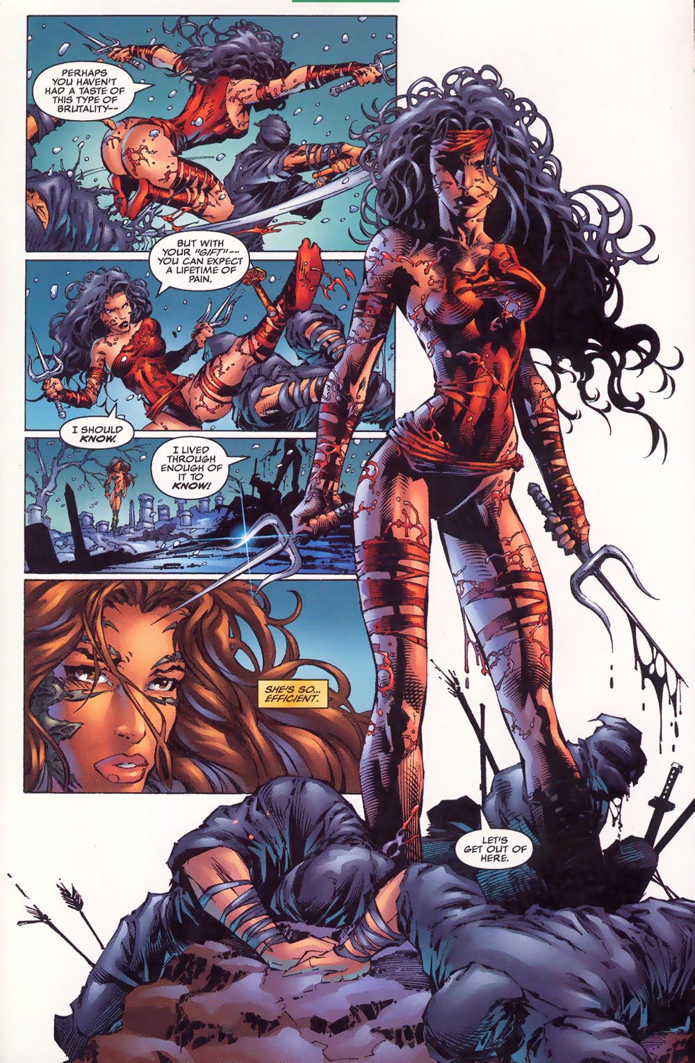 Read online Witchblade/Elektra comic -  Issue # Full - 12