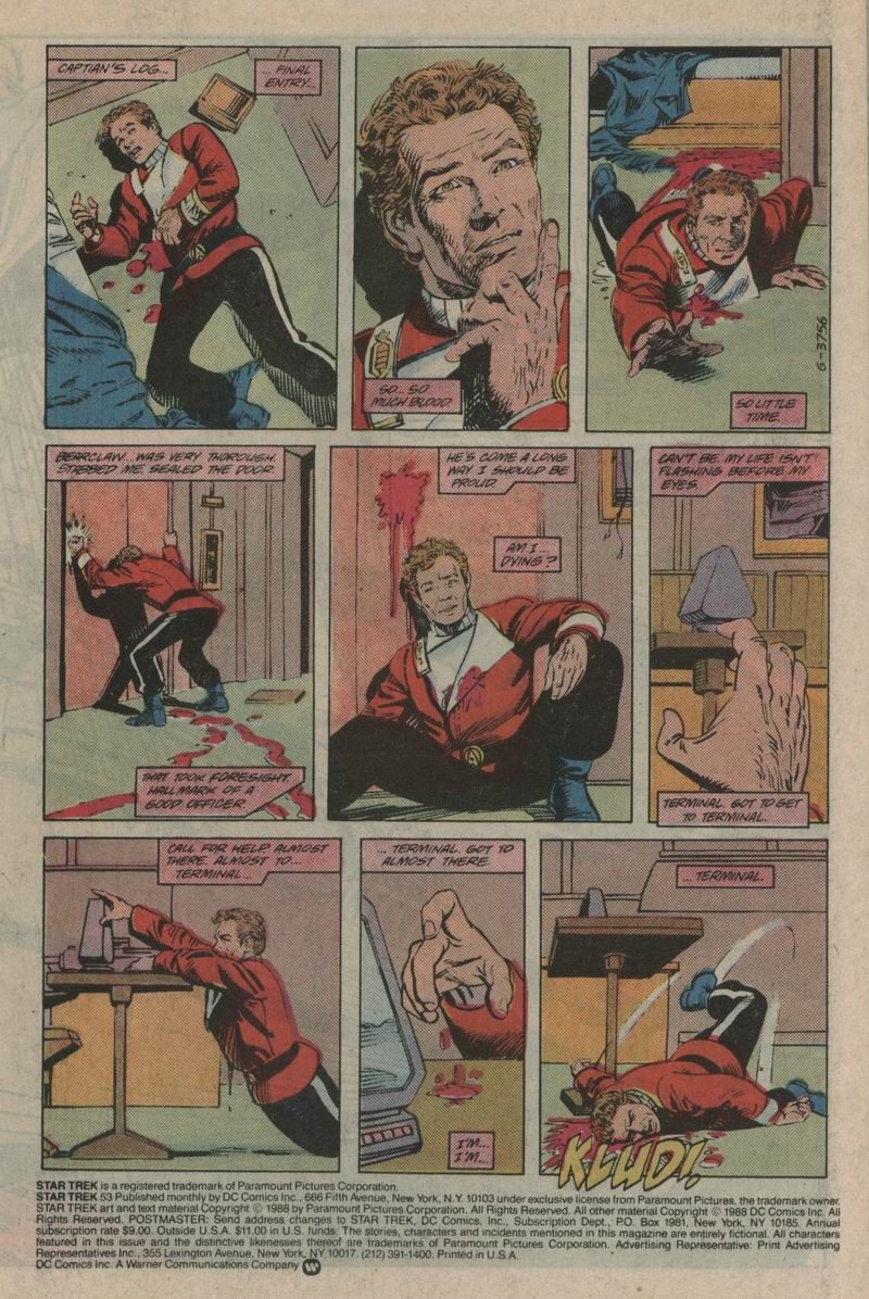 Read online Star Trek (1984) comic -  Issue #53 - 2