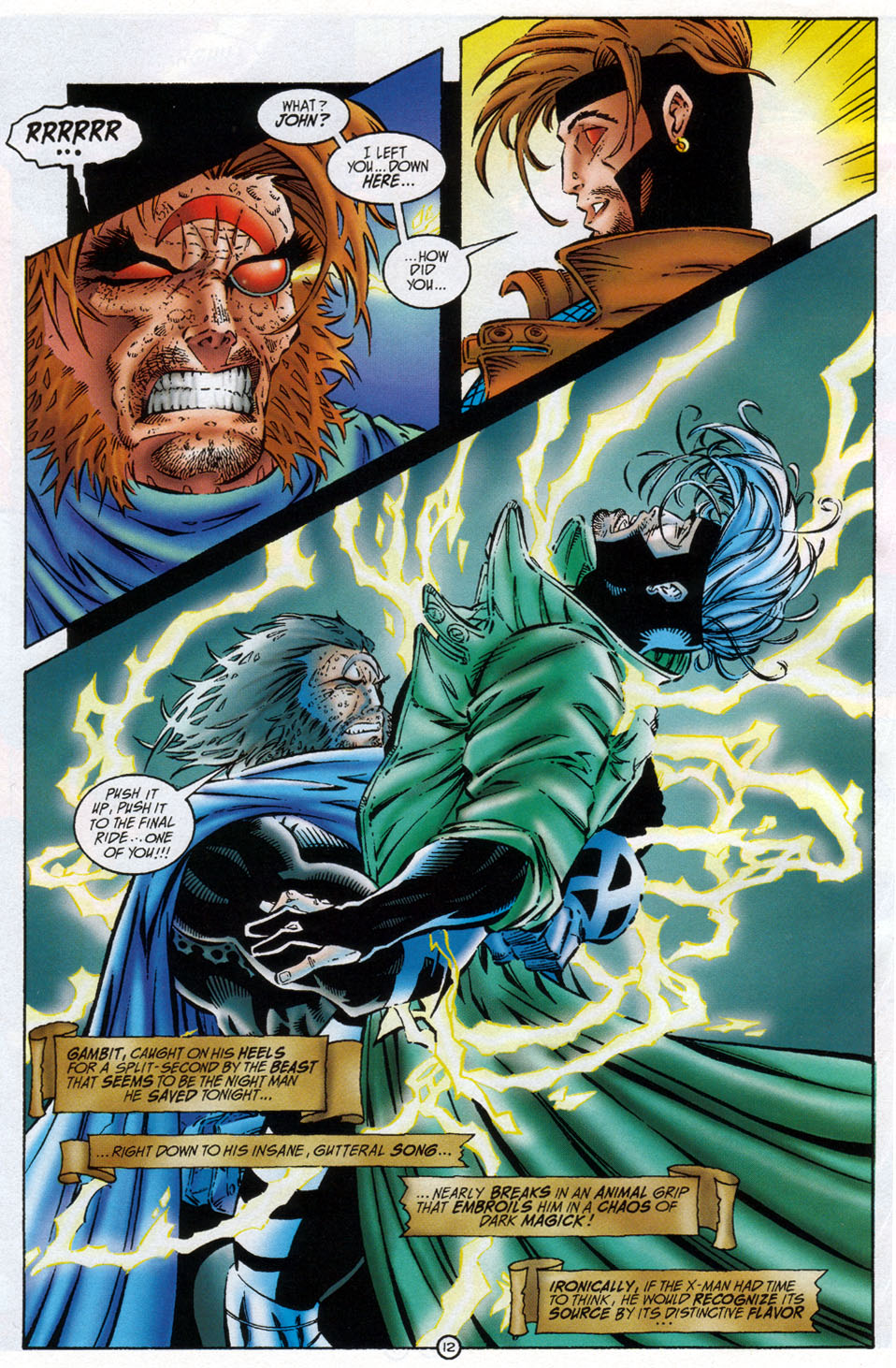 Read online The Night Man/Gambit comic -  Issue #2 - 11