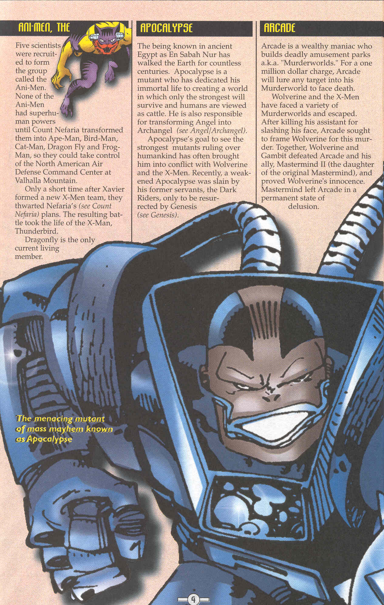 Read online Wolverine Encyclopedia comic -  Issue #1 - 8