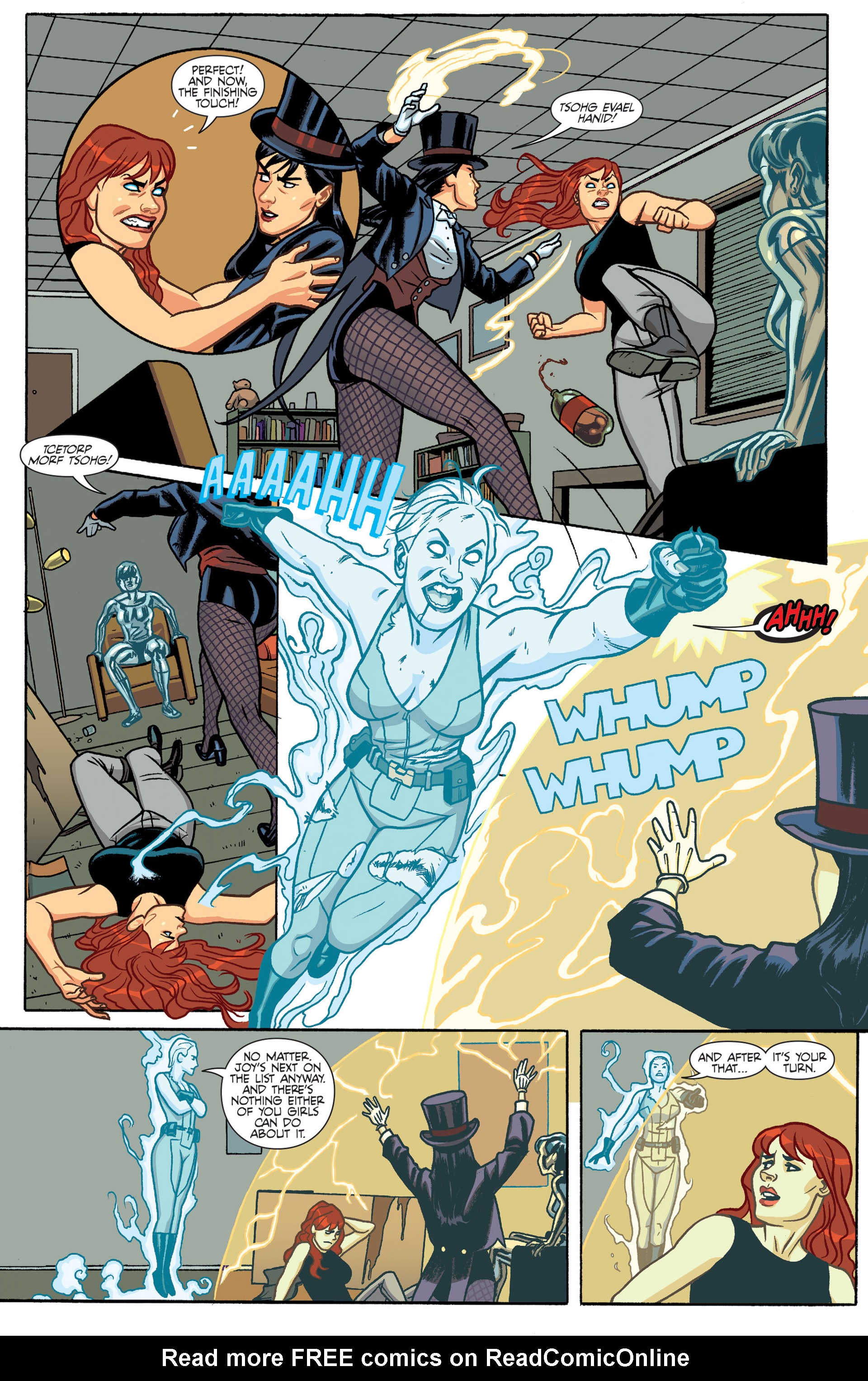 Read online Black Canary and Zatanna: Bloodspell comic -  Issue # Full - 80