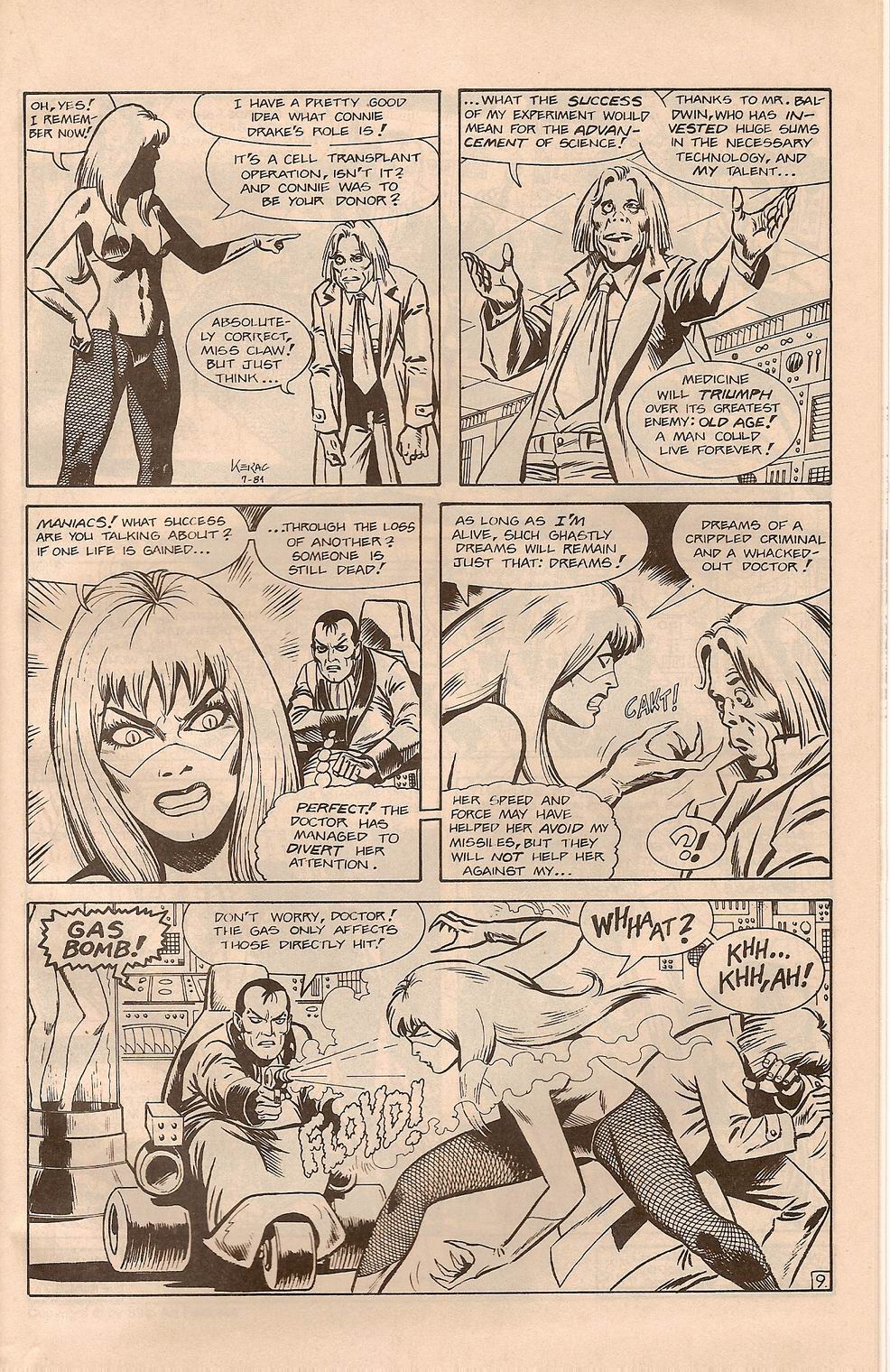 Read online Cat Claw comic -  Issue #3 - 21